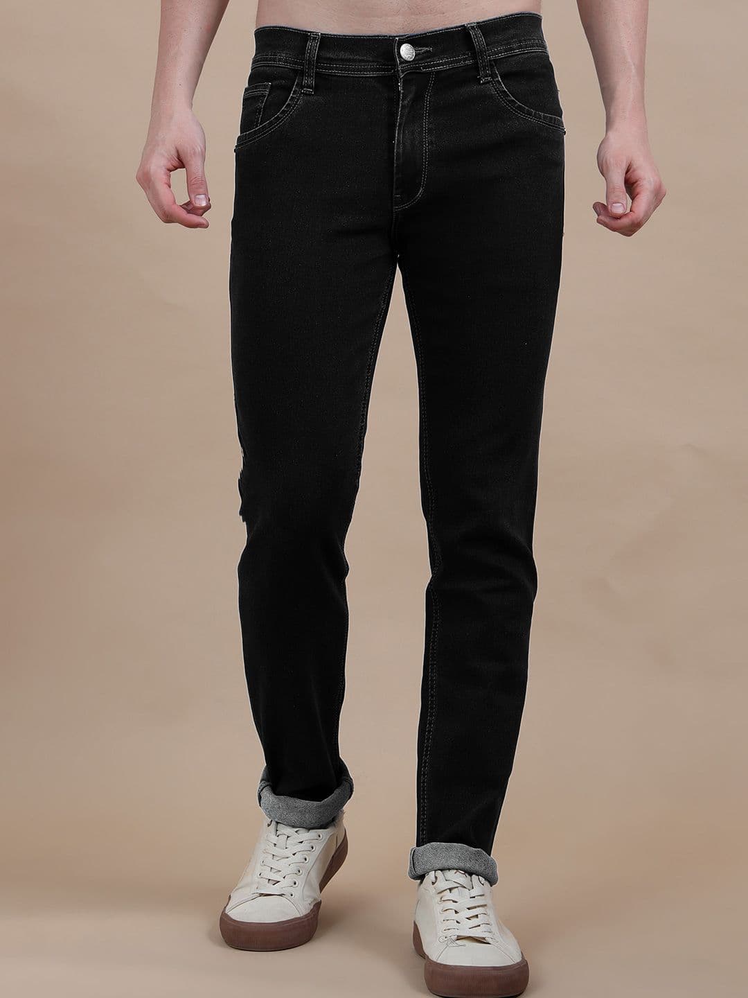 MIRAAN Men Mid-Rise Regular Fit Jeans - view 1