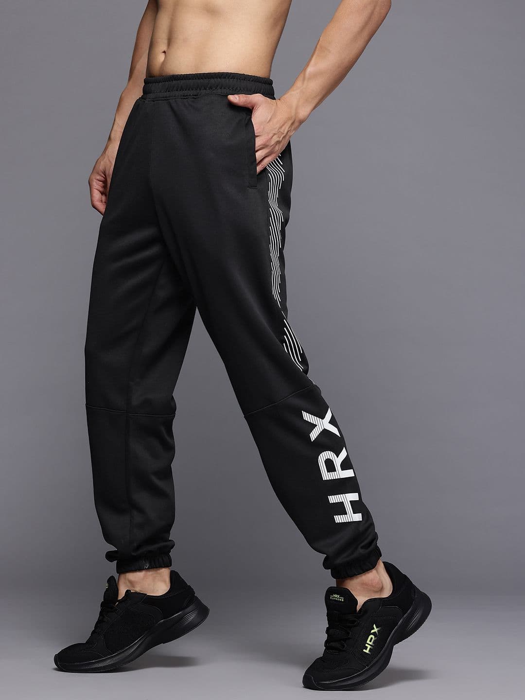 HRX by Hrithik Roshan Men Printed Training Joggers - view 1