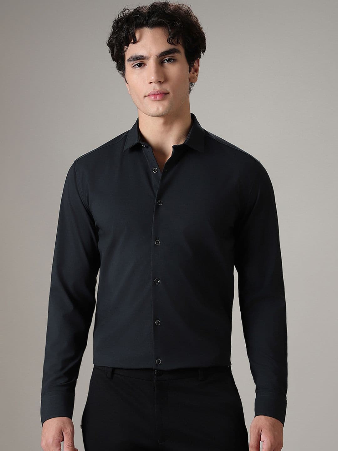 Banana Club Men Relaxed Slim Fit Opaque Casual Shirt - view 1