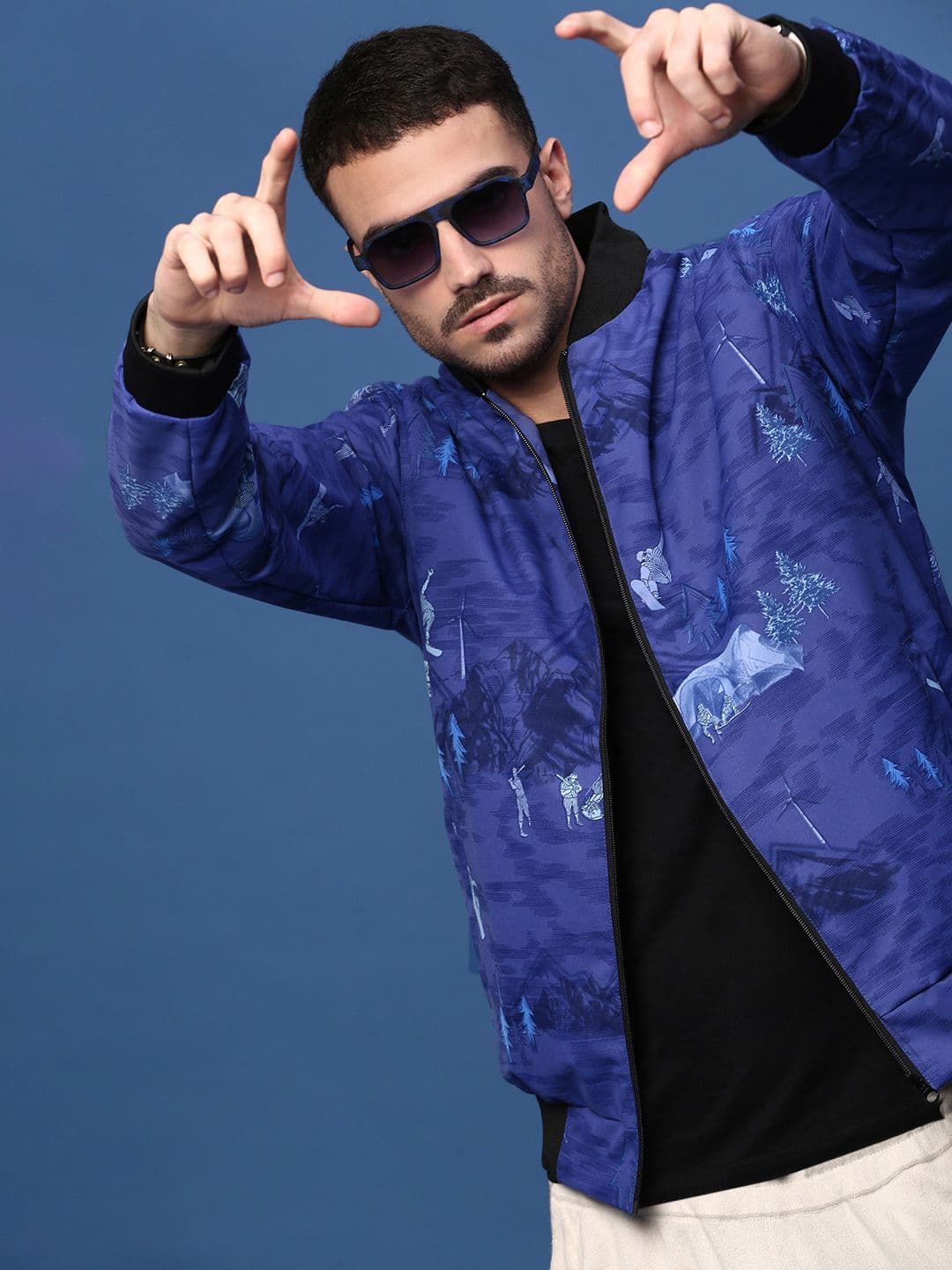 SHOWOFFFF Men Windcheater Bomber Jacket - view 1