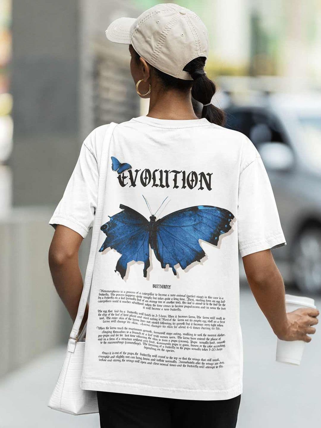 TheBTclub Men Typography Drop-Shoulder Sleeves T-shirt - view 1