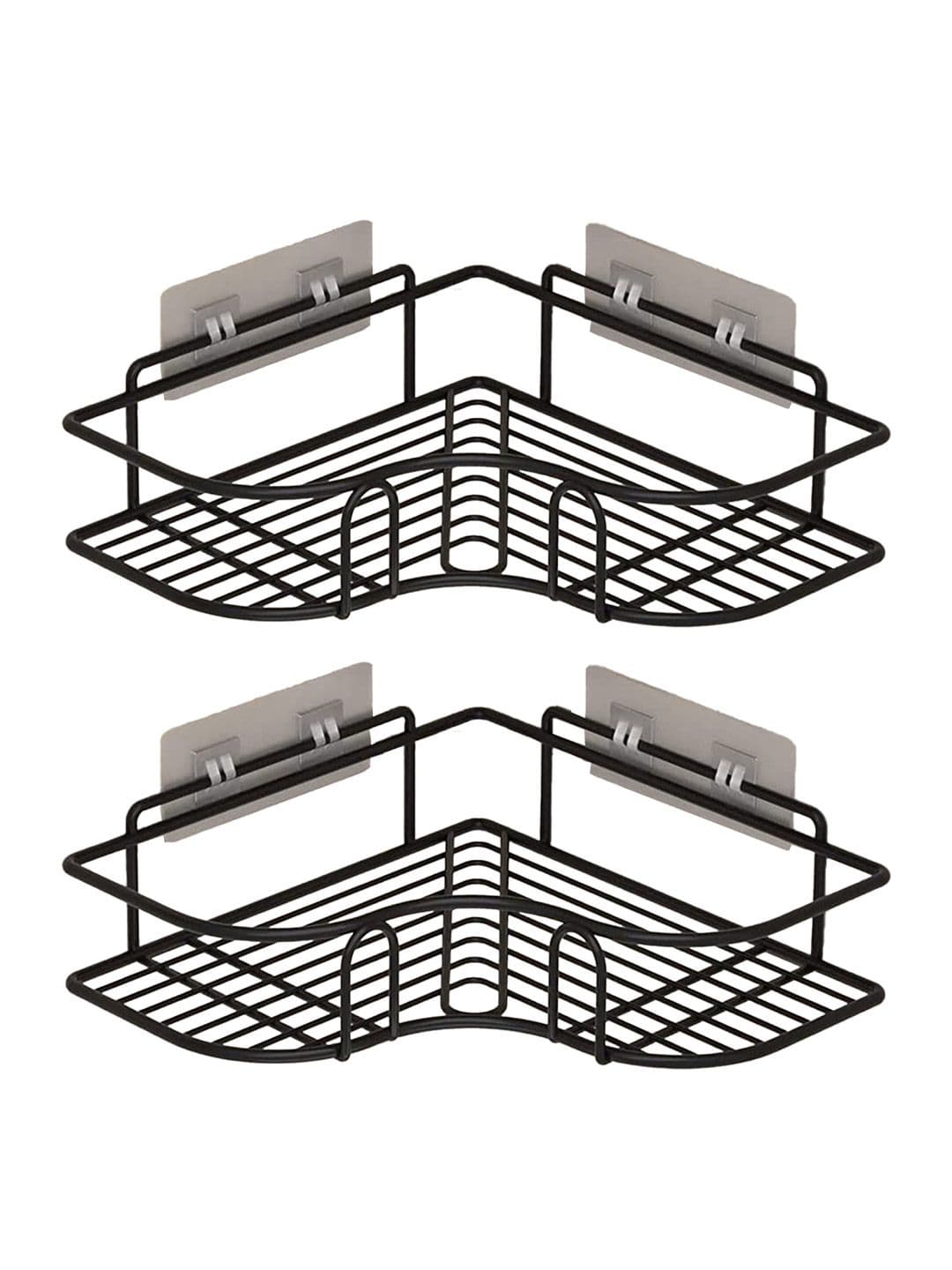 UMAI Black 2 Pieces Stainless Steel Shower Holders - view 1