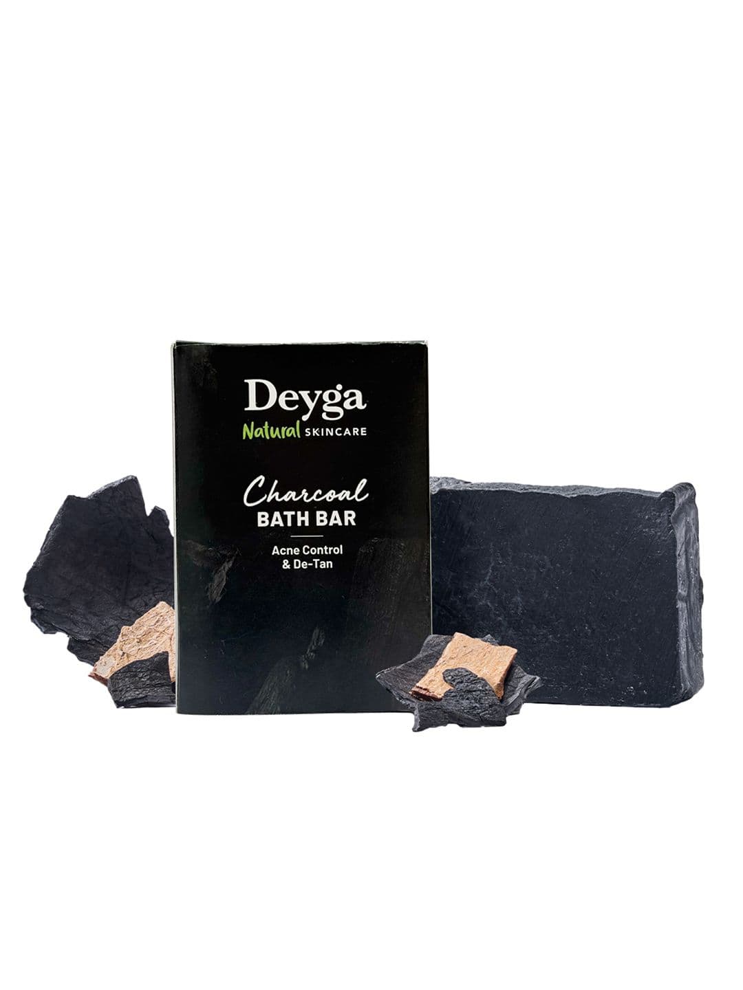 Deyga Organics Charcoal Soap Deep Cleansing & Oil Control Bath Bar 130 g - view 1