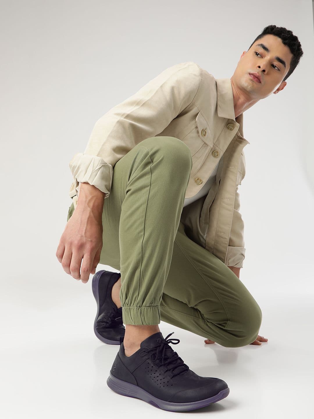 ECCO Men Exceed Leather Walking Non-Marking Shoes - view 1