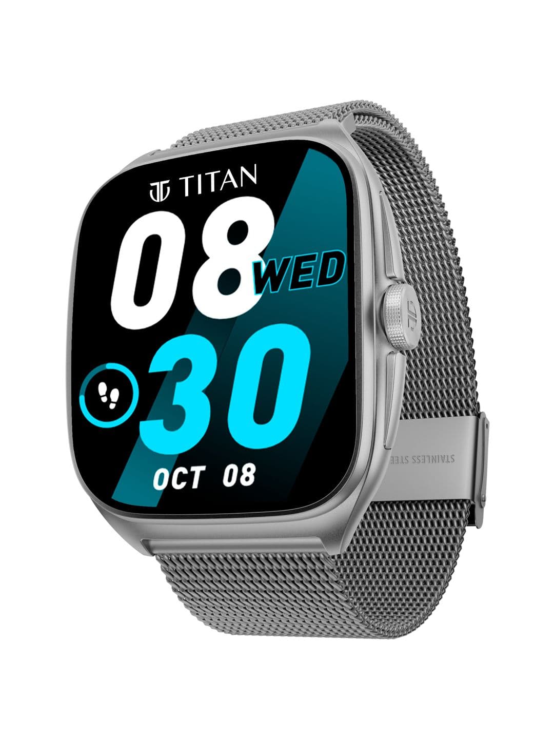 Titan Evolution 1.85 Curved AMOLED Display Working Crown BT Calling IP68 Smart Watch - view 1