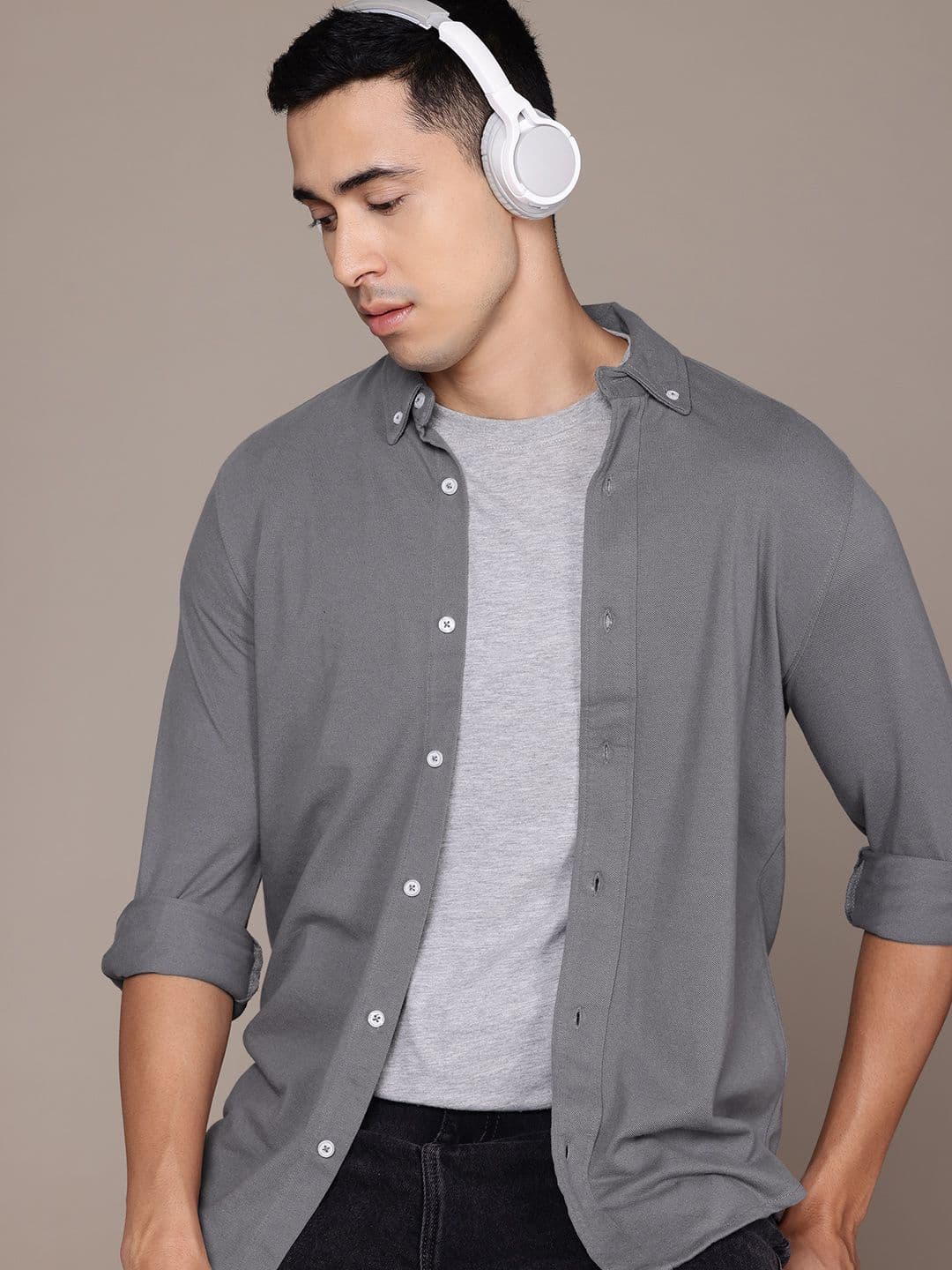 Roadster Men Classic Casual Shirt - view 1