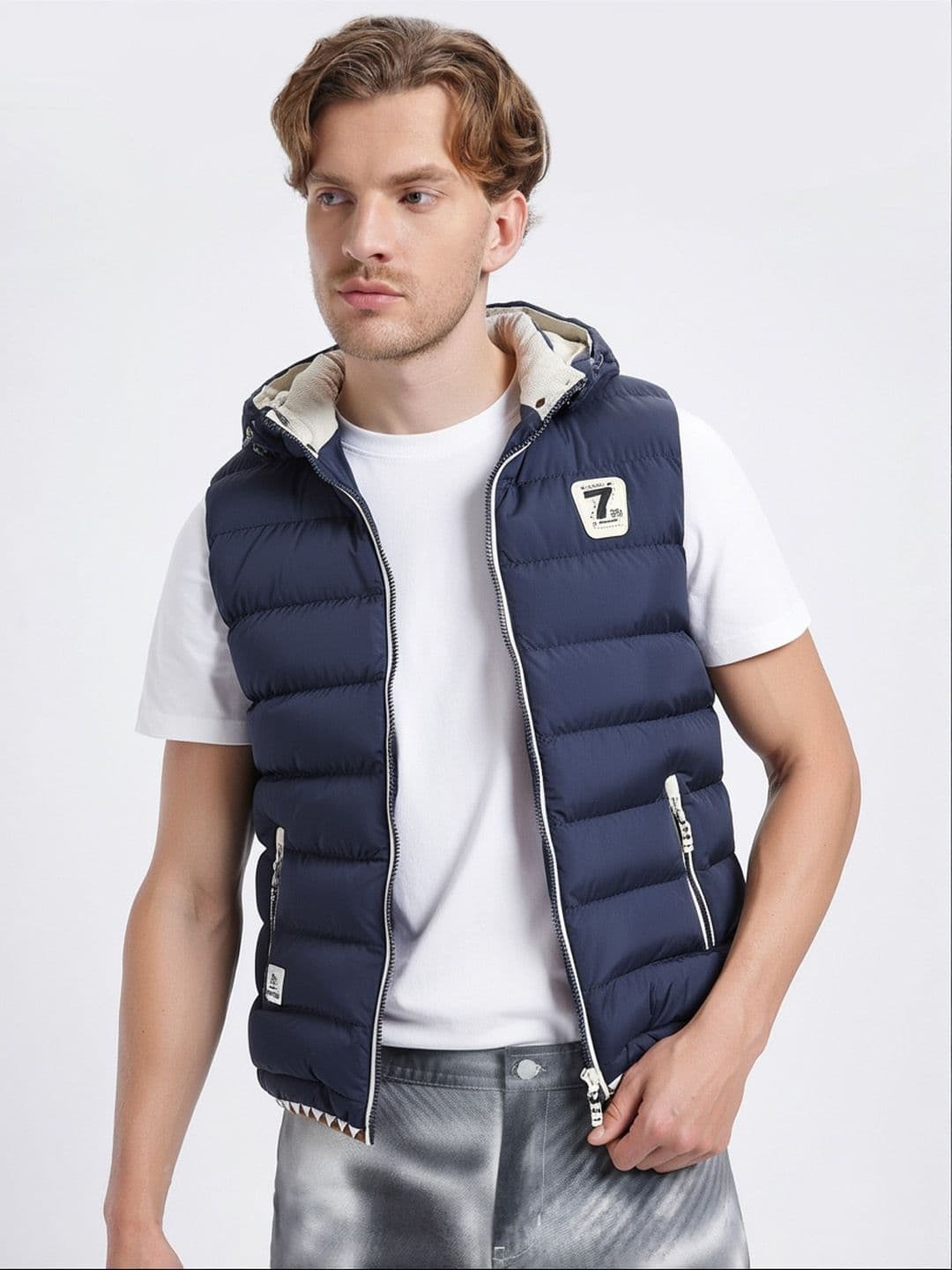 StyleCast x Revolte Men Insulator Hooded Padded Jacket - view 1