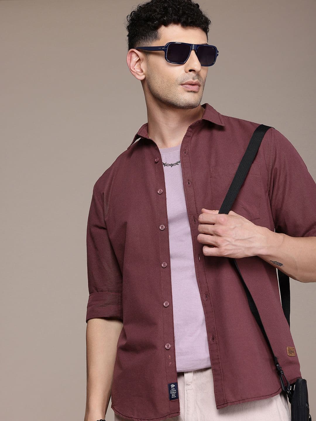 Roadster Men Premium Linen Cotton Casual Shirt - view 1