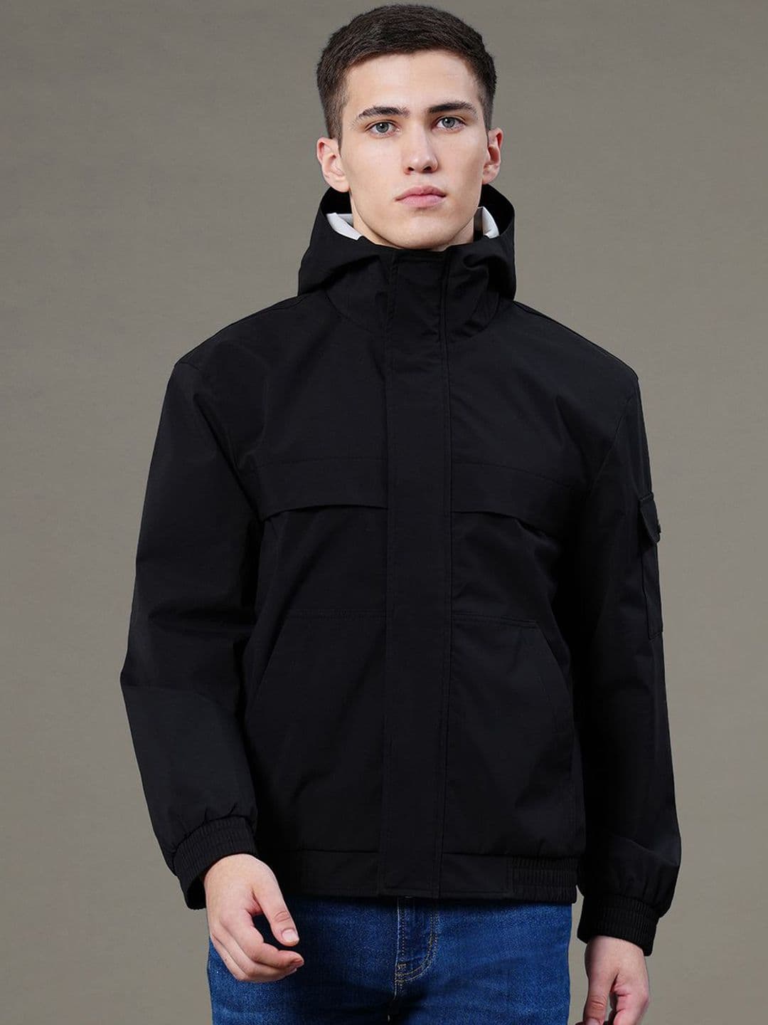 Red Tape Men Solid Casual Jacket - view 1