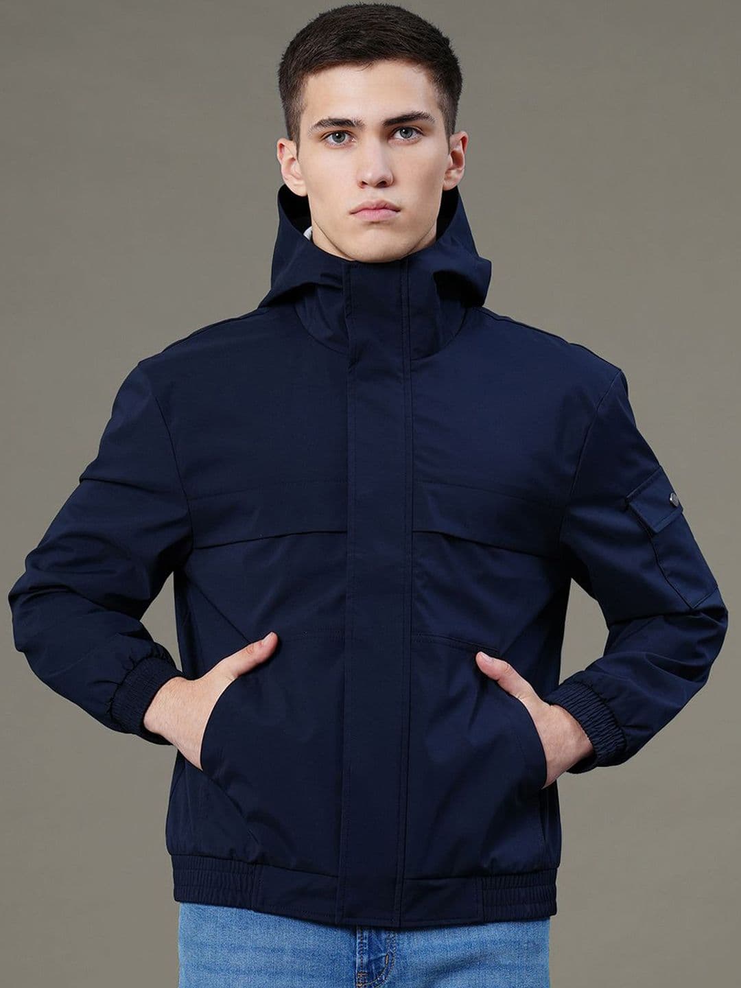 Red Tape Men Solid Casual Jacket - view 1