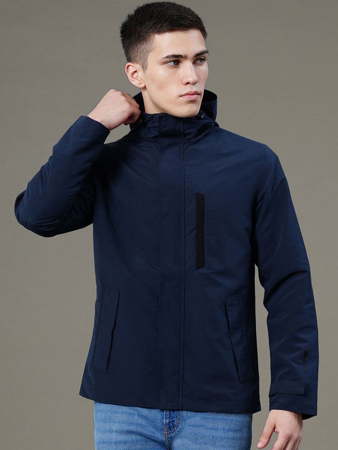 Red Tape Men Solid Casual Jacket - view 1
