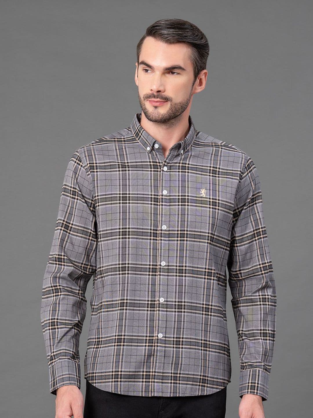 Red Tape Men Checks Cotton Shirt - view 1