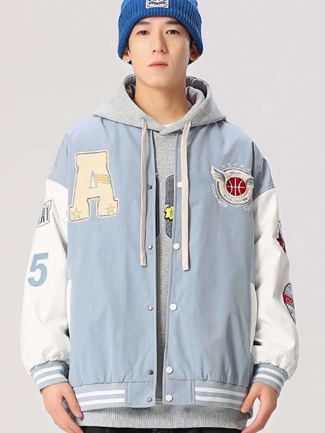 StyleCast Men Varsity Jacket - view 1