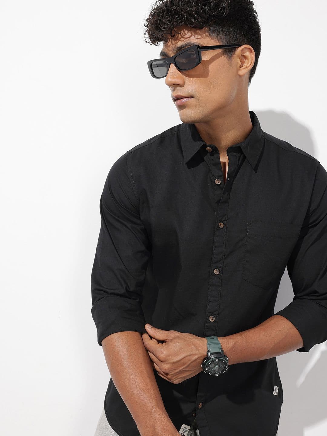 The Roadster Lifestyle Co. Men Pure Cotton Casual Shirt - view 1