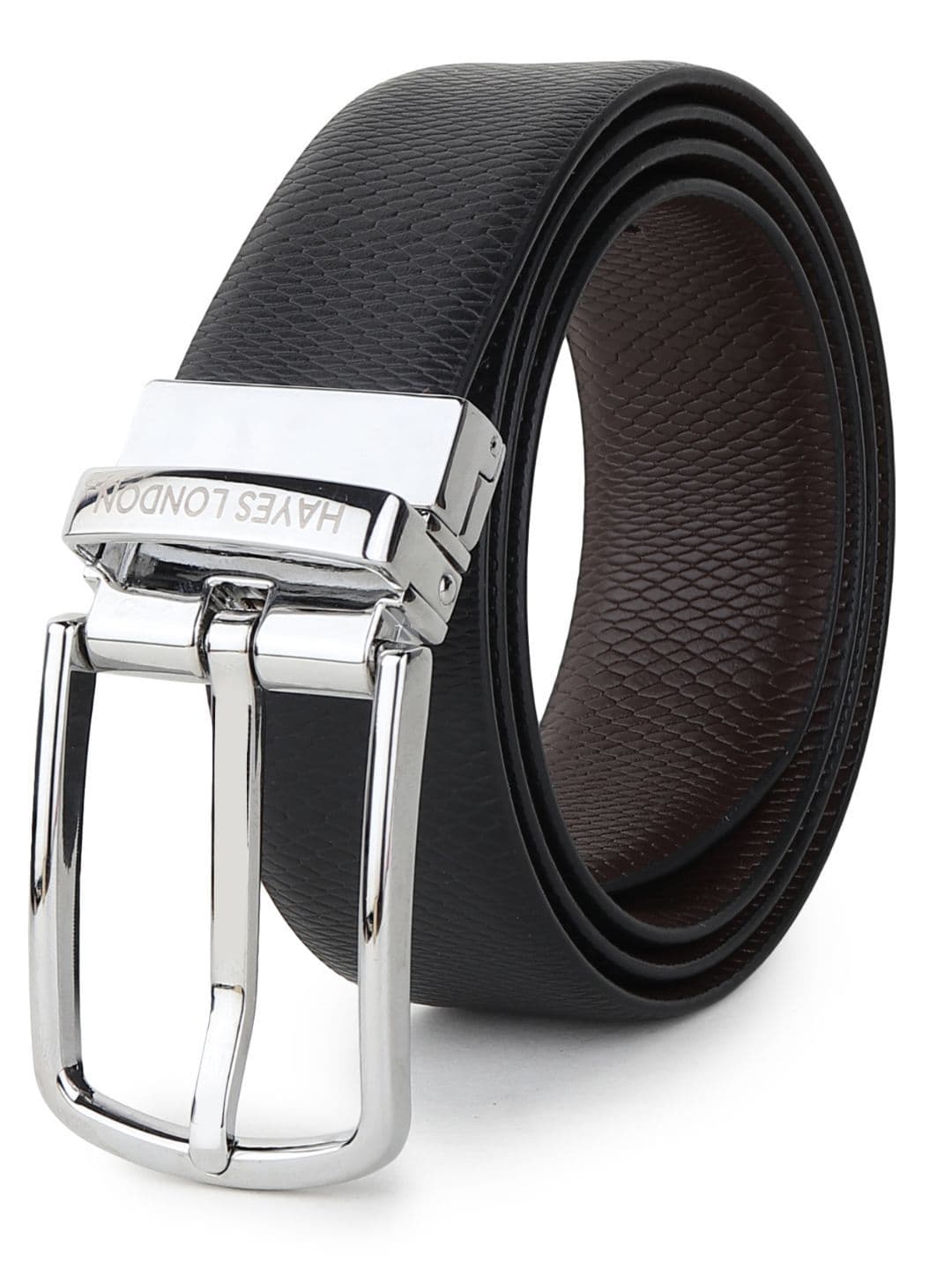 Hayes London Men Genuine Leather Belts Reversible Durable Belt Viper - view 1