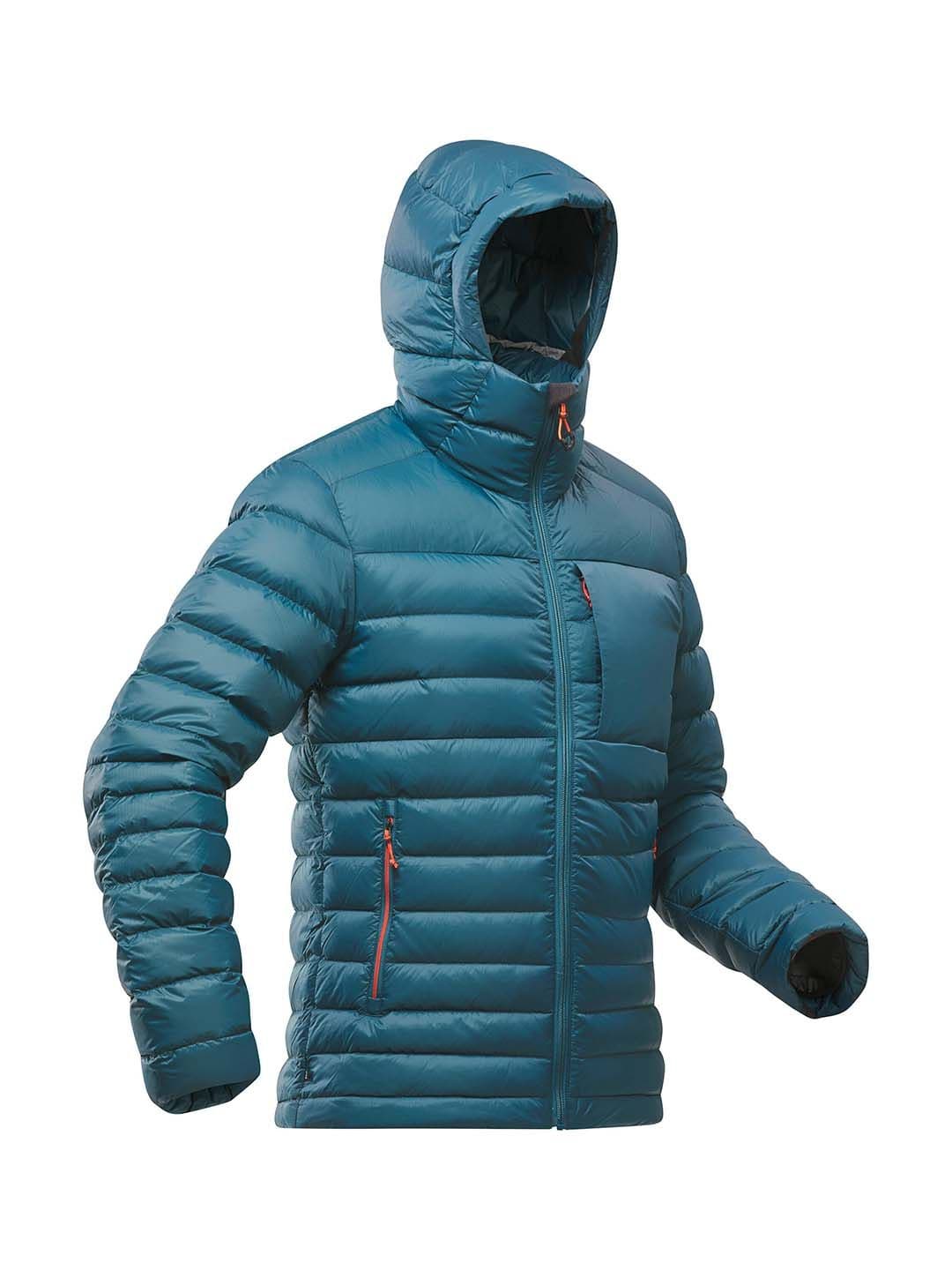 Decathlon Forclaz - Men Blue MT500 10degC Water Repellent Trekking Down Jacket - view 1