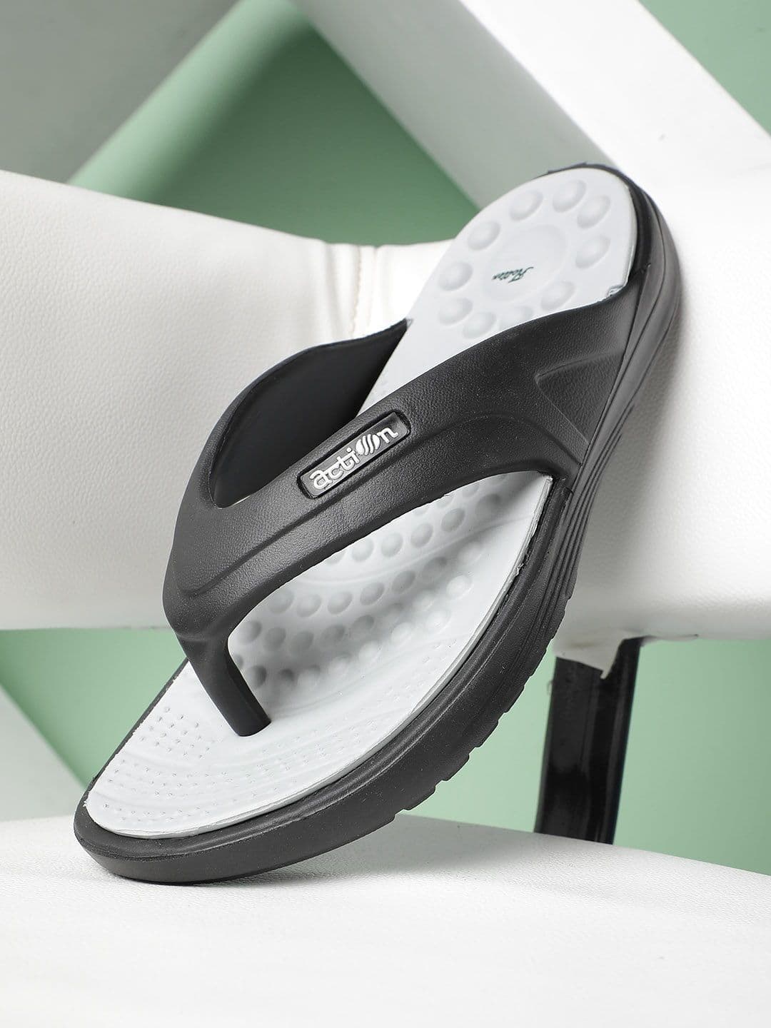 Action Plus Men Rubber Thong Flip-Flops - view 1