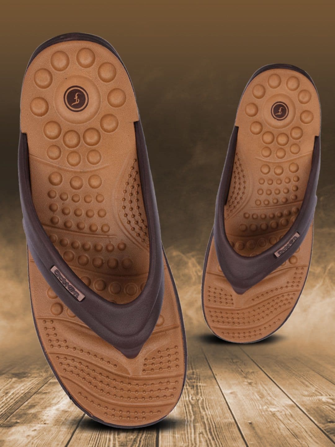 Action Plus Men Rubber Thong Flip-Flops - view 1