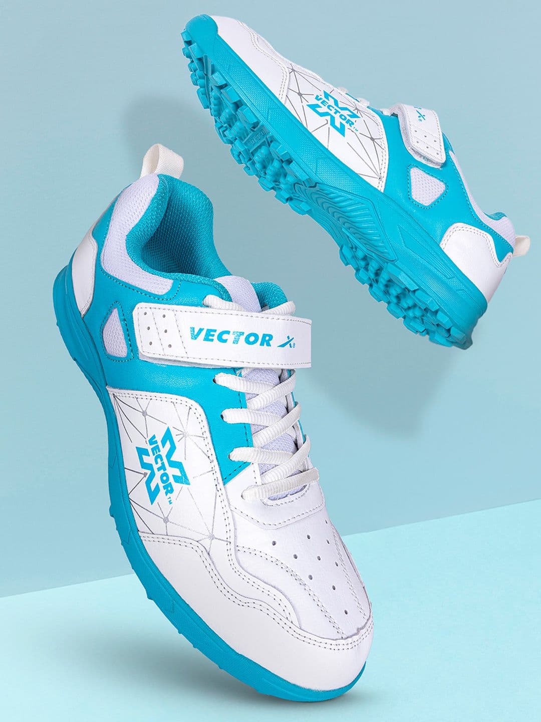 VECTOR X Unisex Bouncer 2.0 Synthetic Upper with PVC Sole Cricket Shoes - view 1