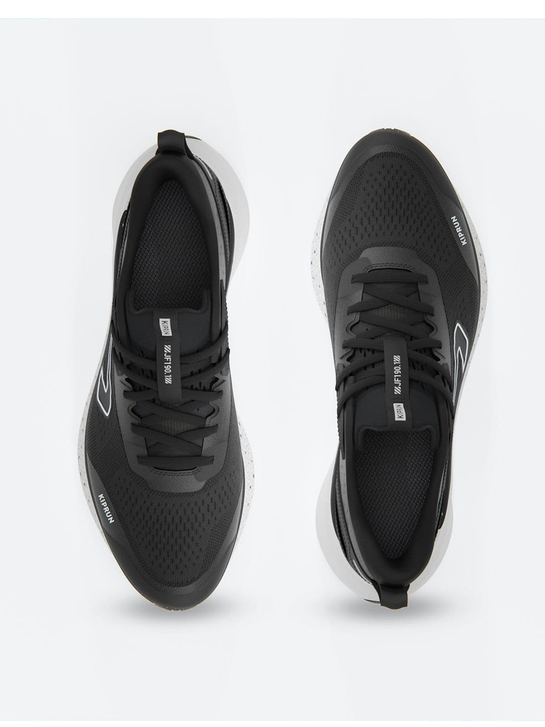 Decathlon Kiprun - Men Black Jogflow 190.1 Superior Grip Cushioned Running Shoes