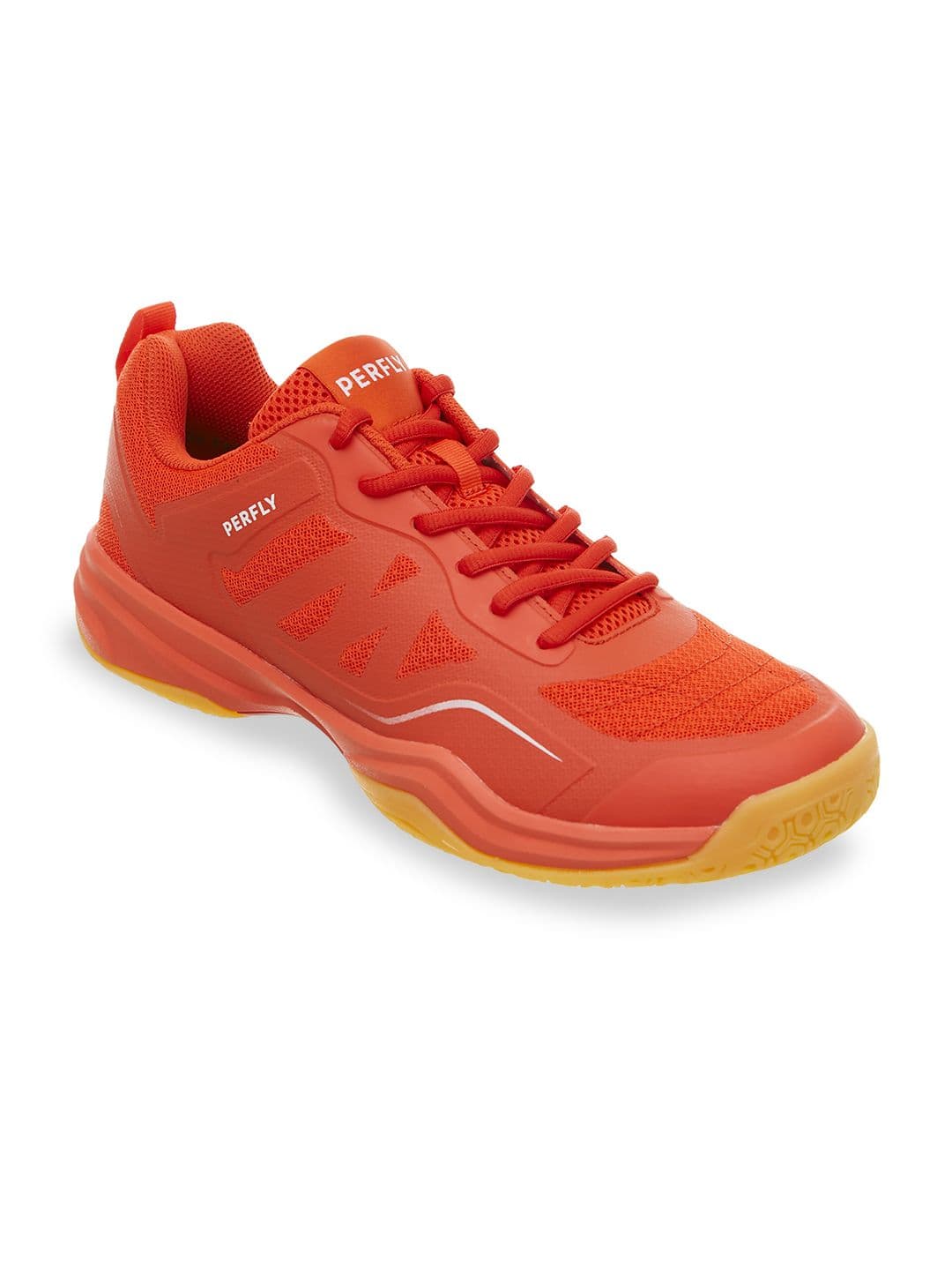 Decathlon Perfly - Men Orange BS 530 Breathable Badminton Shoes - view 1