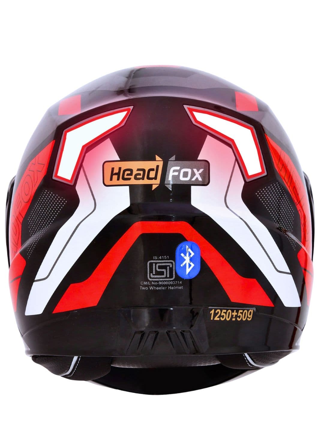 HEADFOX N2 Matt Air 7 Smart Bluetooth Calls Music GPS & Voice Asst. Road DV Helmet