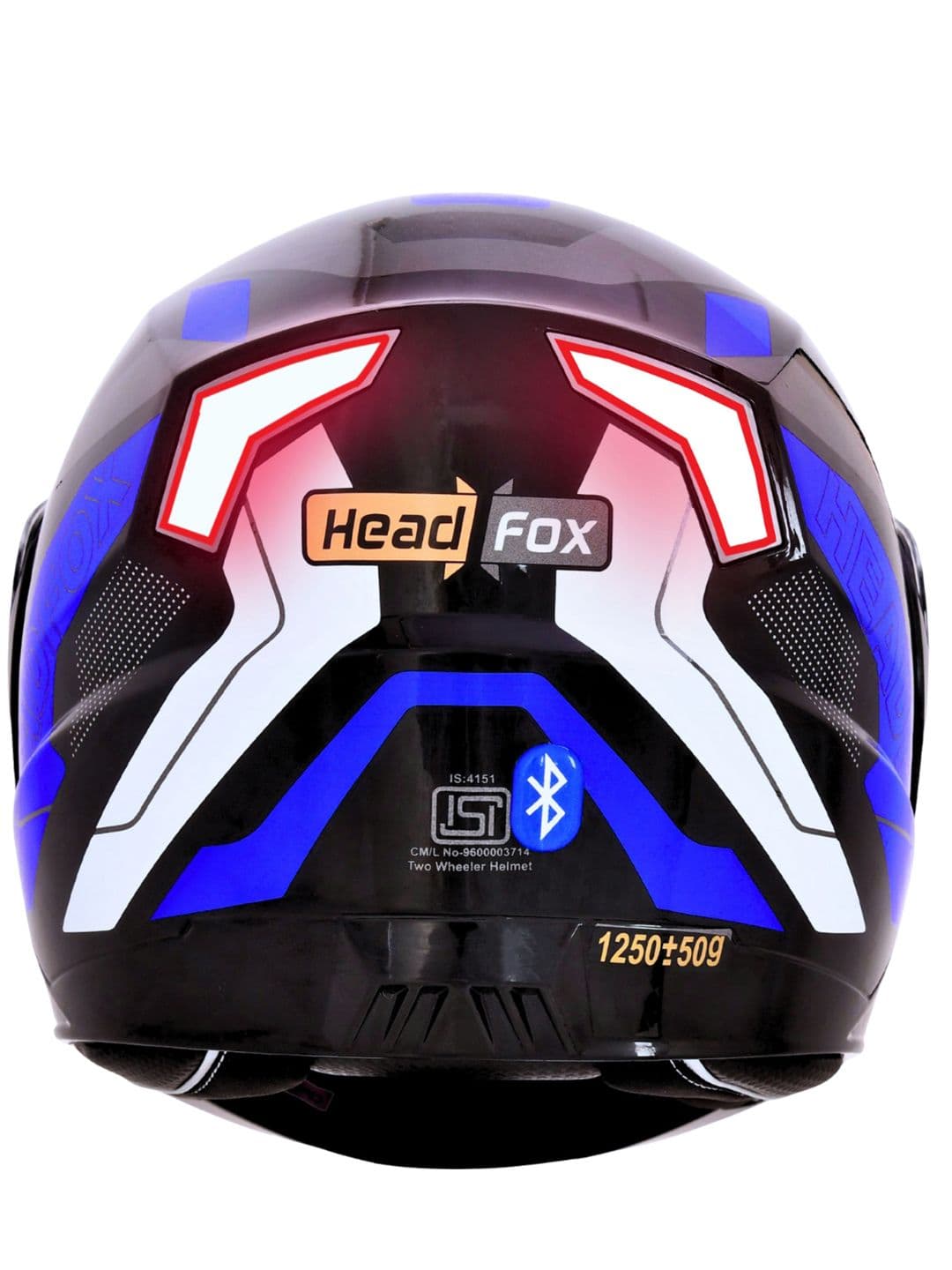 HEADFOX N2 Matt Air 7 Smart Bluetooth Calls Music GPS & Voice Asst. Road DV Helmet