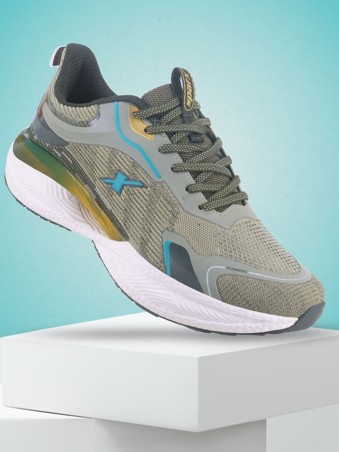 Sparx Men Mesh Lace-up Sports Shoes - view 1