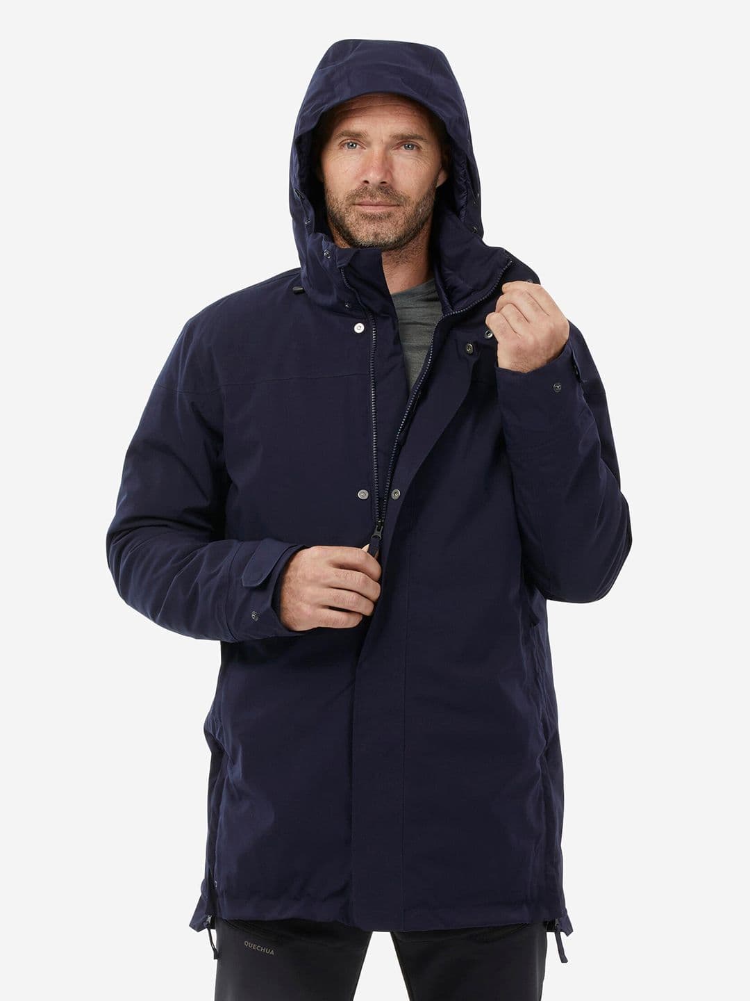 Decathlon QUECHUA - Men Waterproof & Warm Snow Hiking Parka Jacket For -10C - view 1