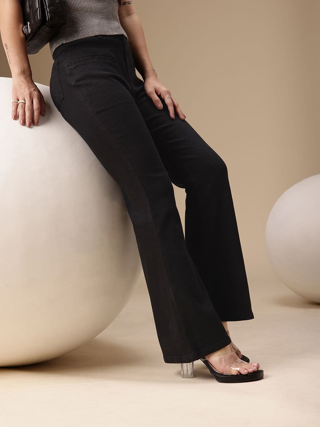 Chemistry Women Bootcut High-Rise Stretchable Jeans - view 1