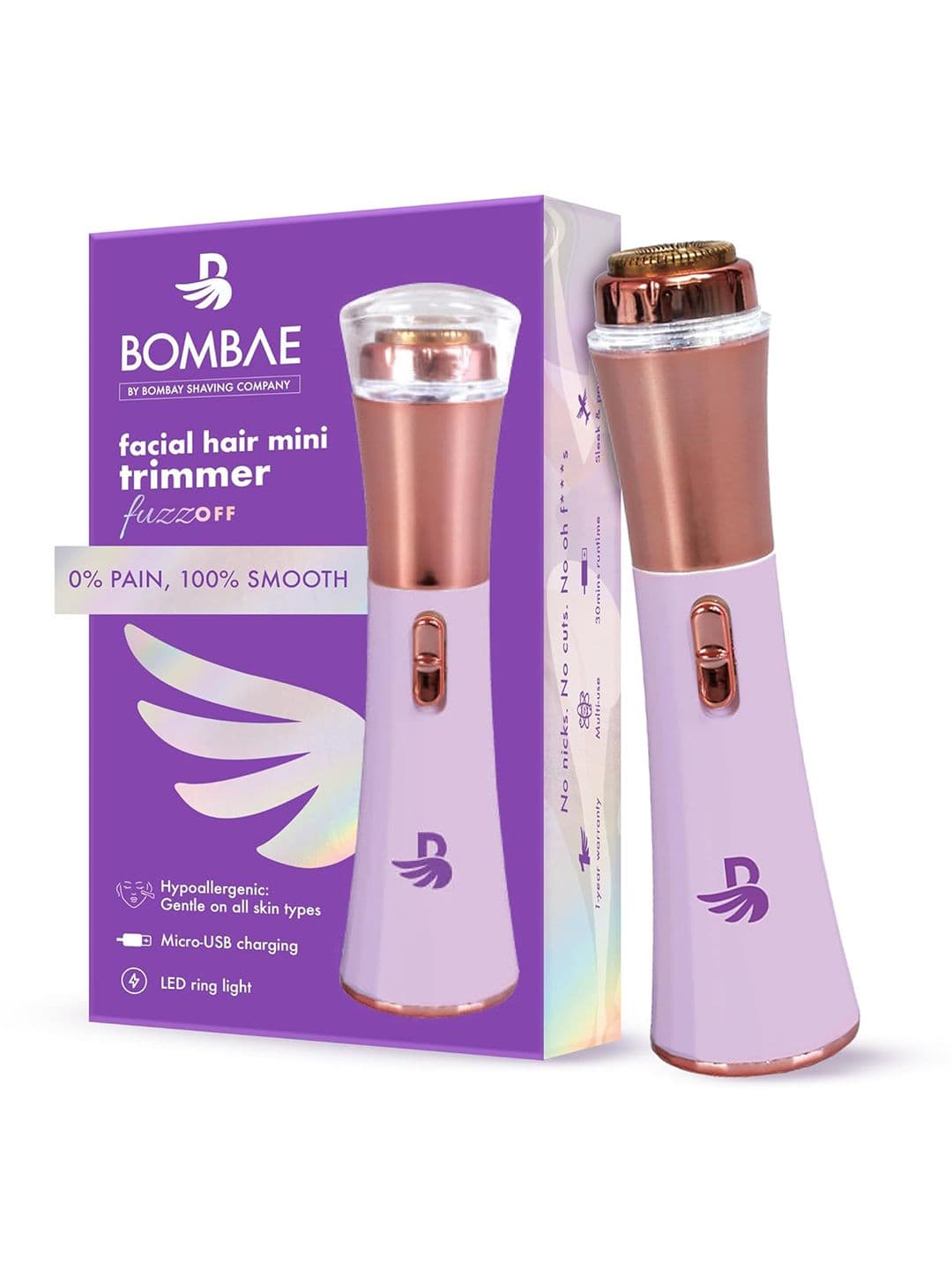 BOMBAE Facial Hair Remover Mini Trimmer