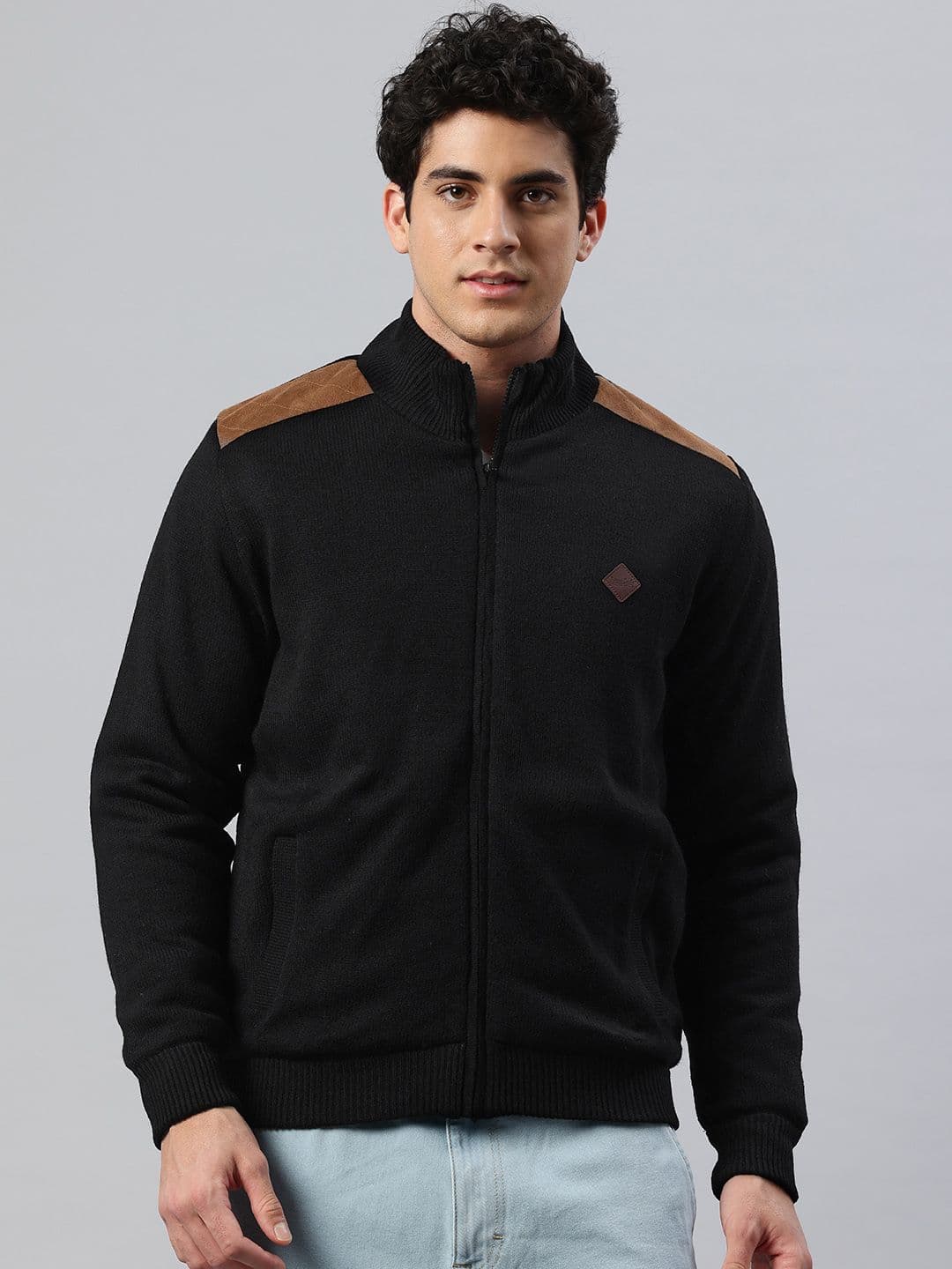 Pierre Carlo Men Colourblocked Tailored Jacket - view 1