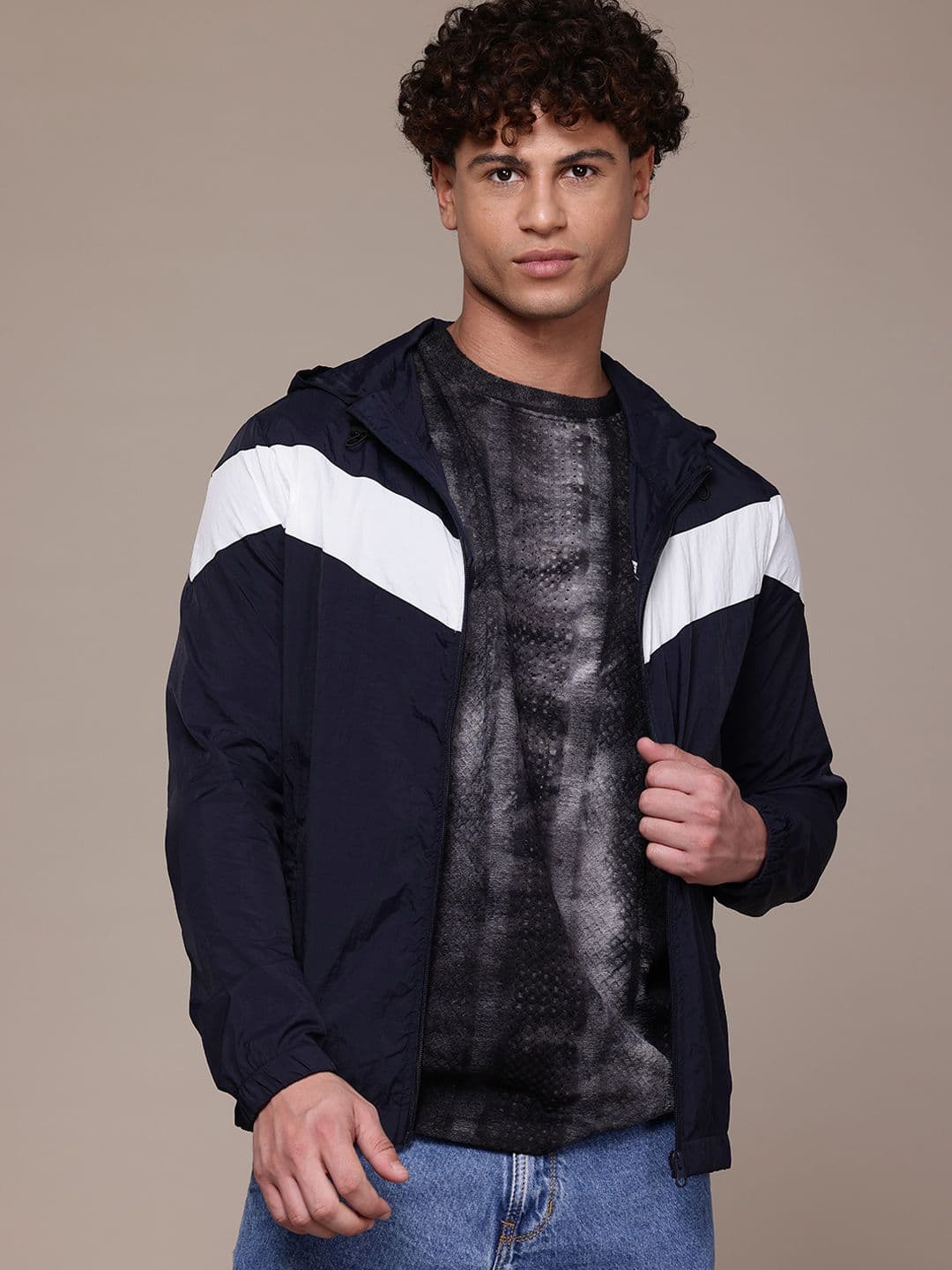 The Roadster Lifestyle Co. Striped Tailored Jacket - view 1