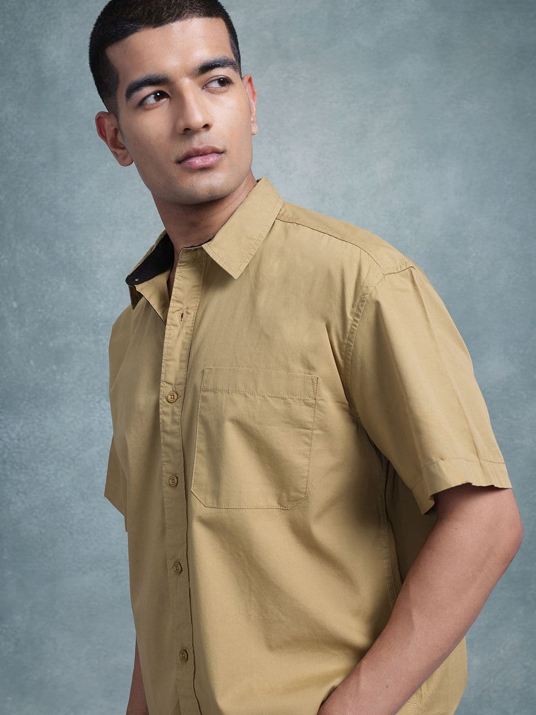 The Roadster Life Co. Relaxed Fit Pure Cotton Casual Shirt - view 1