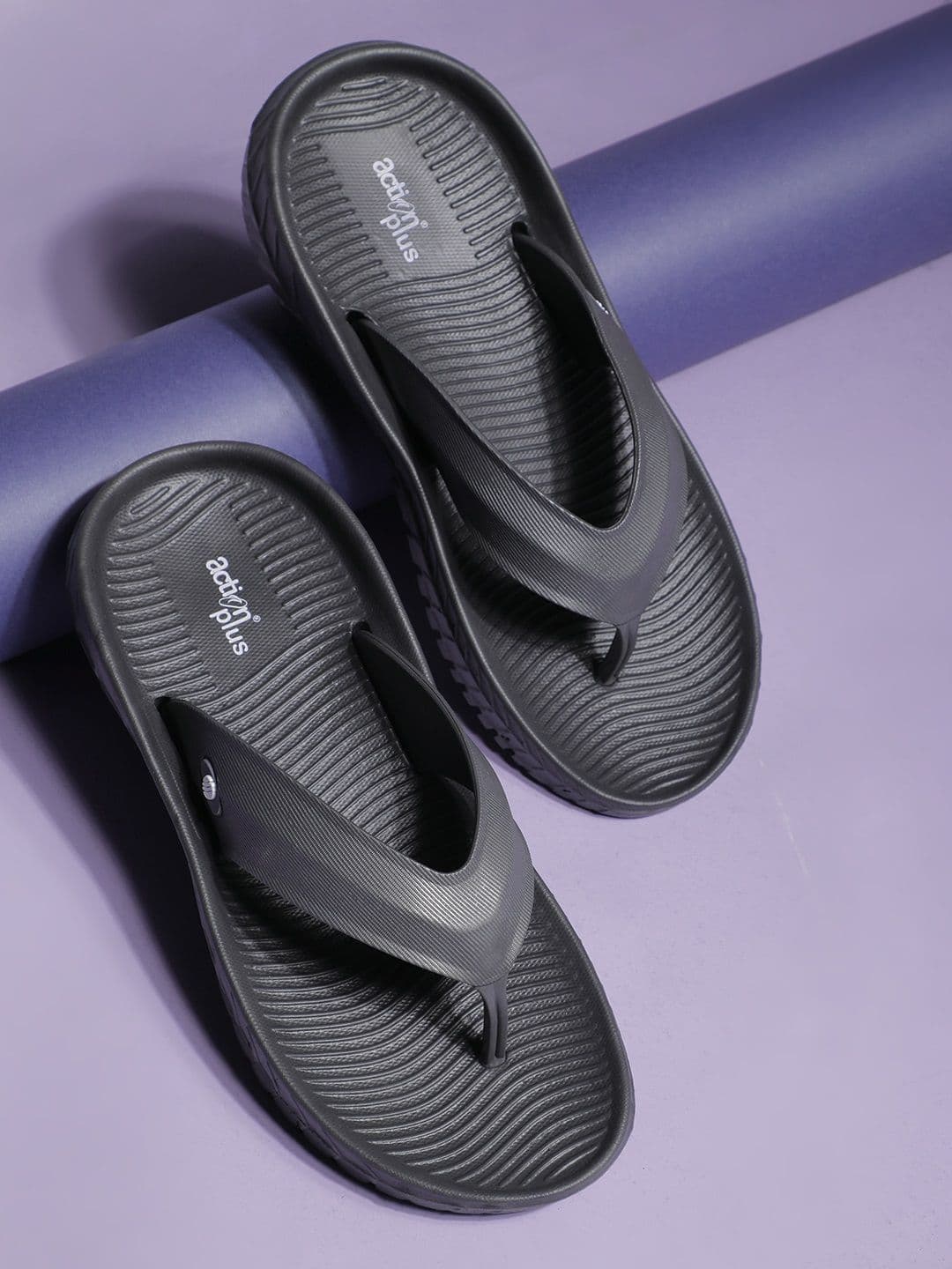 Action Plus Men Rubber Thong Flip-Flops - view 1