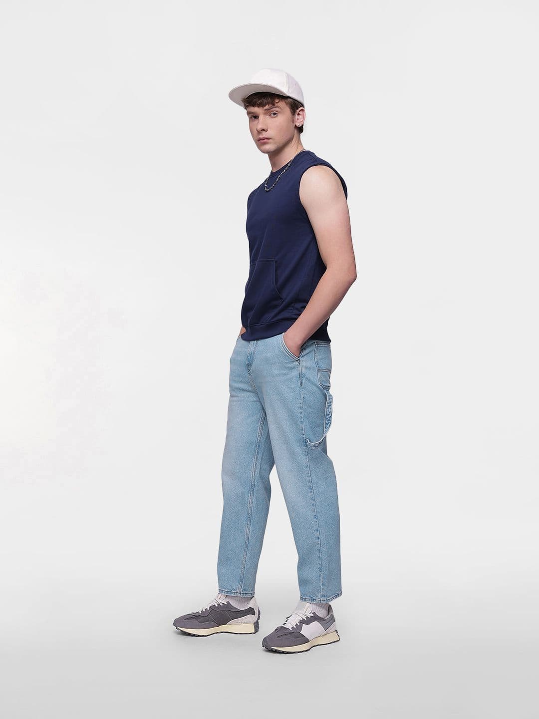 FCUK Men Light Fade Stretchable Regular Fit Jeans - view 1