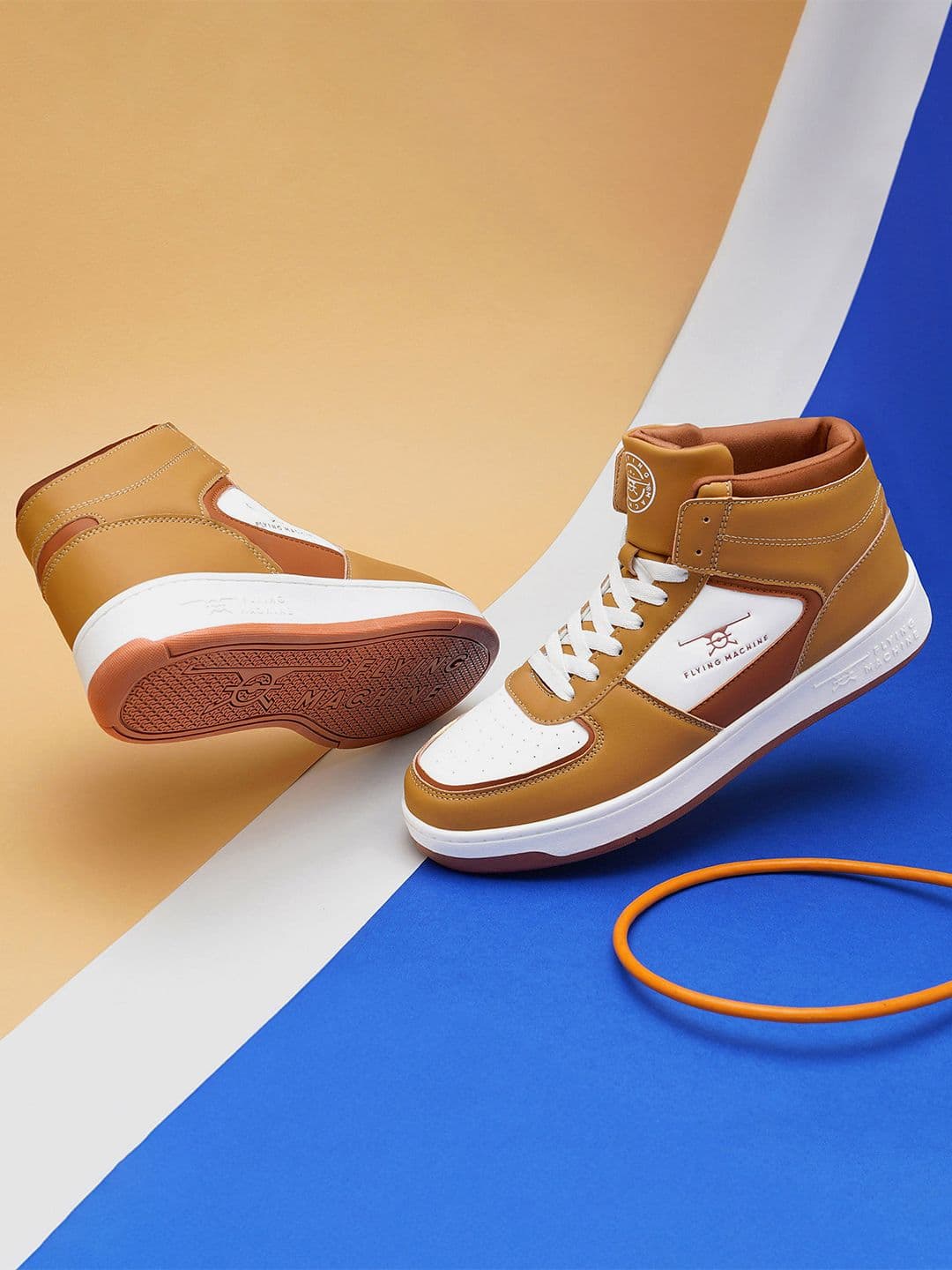 Flying Machine Men Regular Casual PU Sneakers - view 1