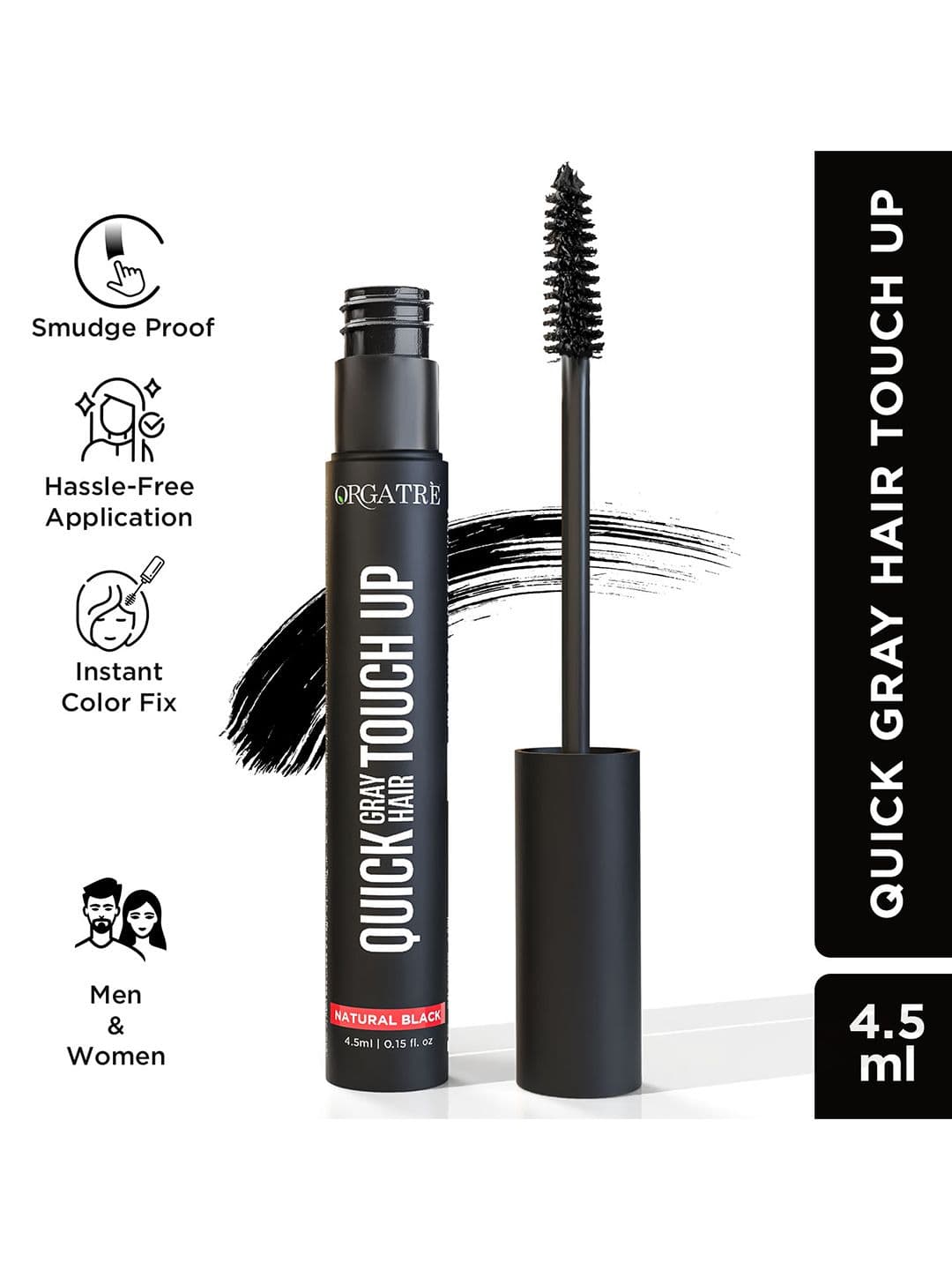 Orgatre Quick Gray Hair Touch Up Stick - 4.5 ml - view 1