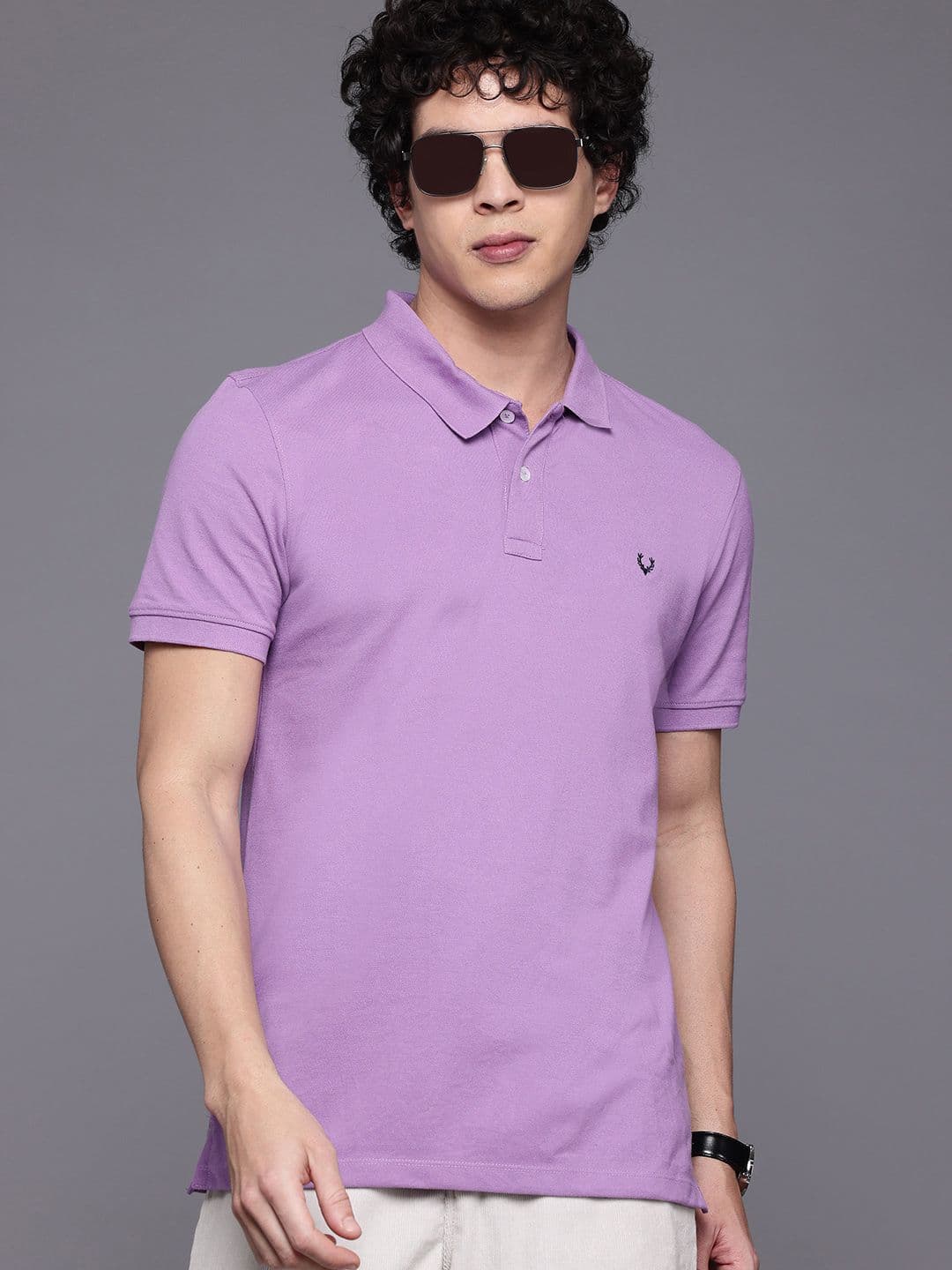 Allen Solly Men Polo Collar T-shirt - view 1