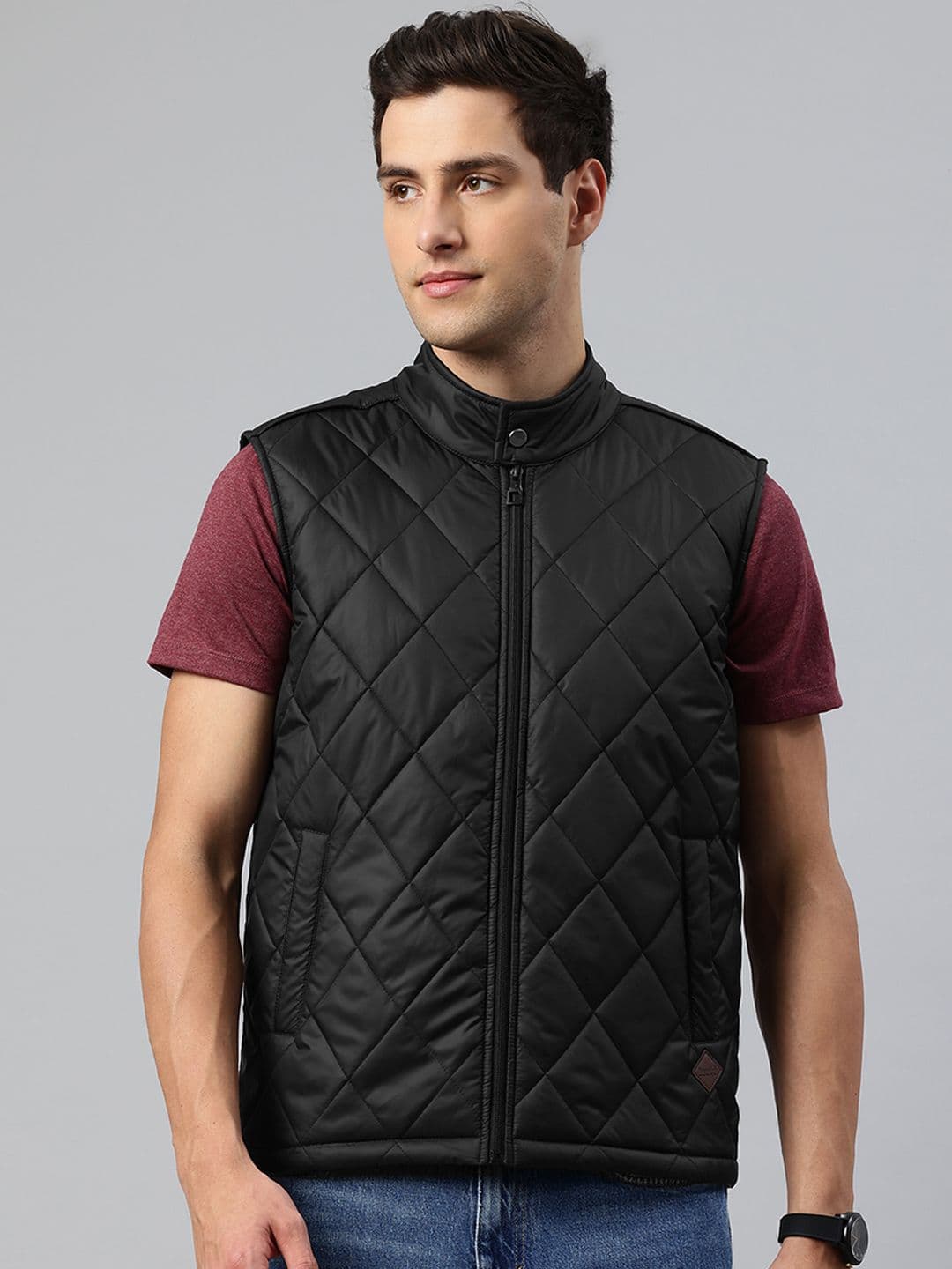 Pierre Carlo Men Quilted Jacket - view 1