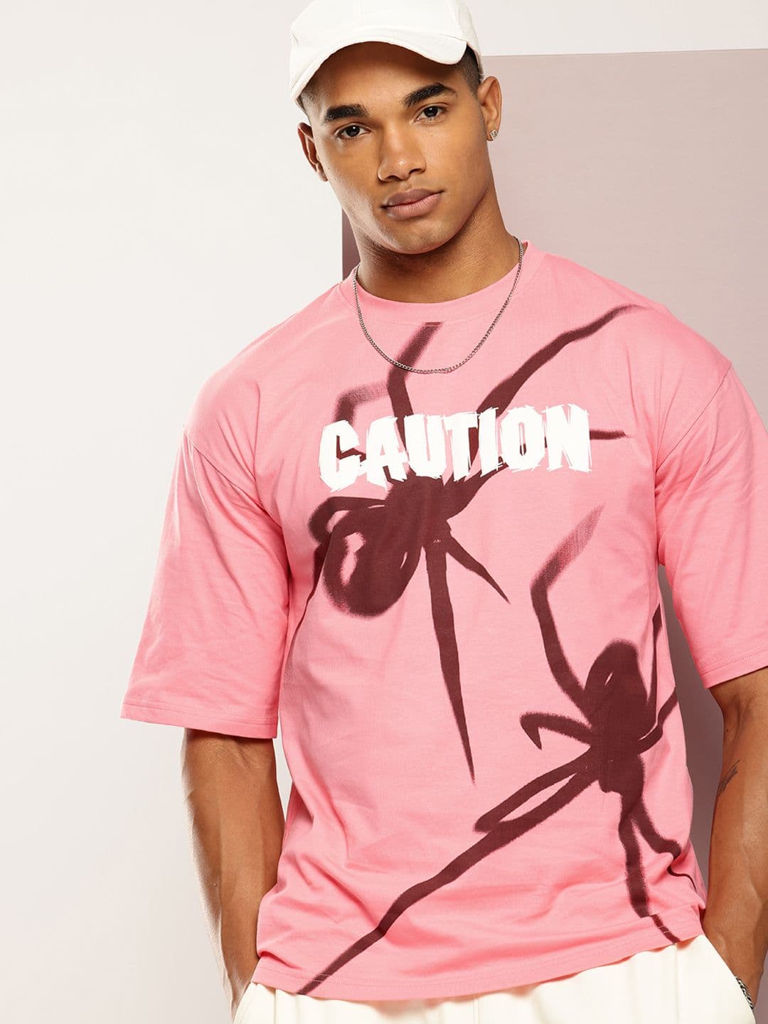 Kook N Keech Graphic Printed Oversized T-shirt - view 1