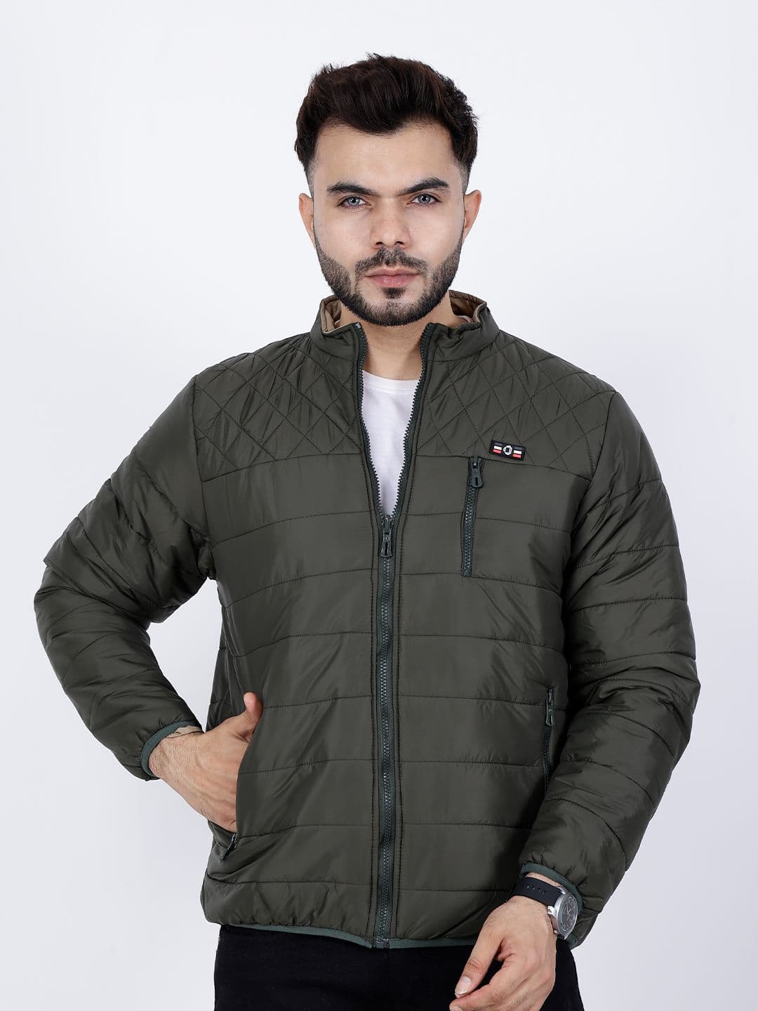Dollar Men Lightweight Bomber Jacket - view 1