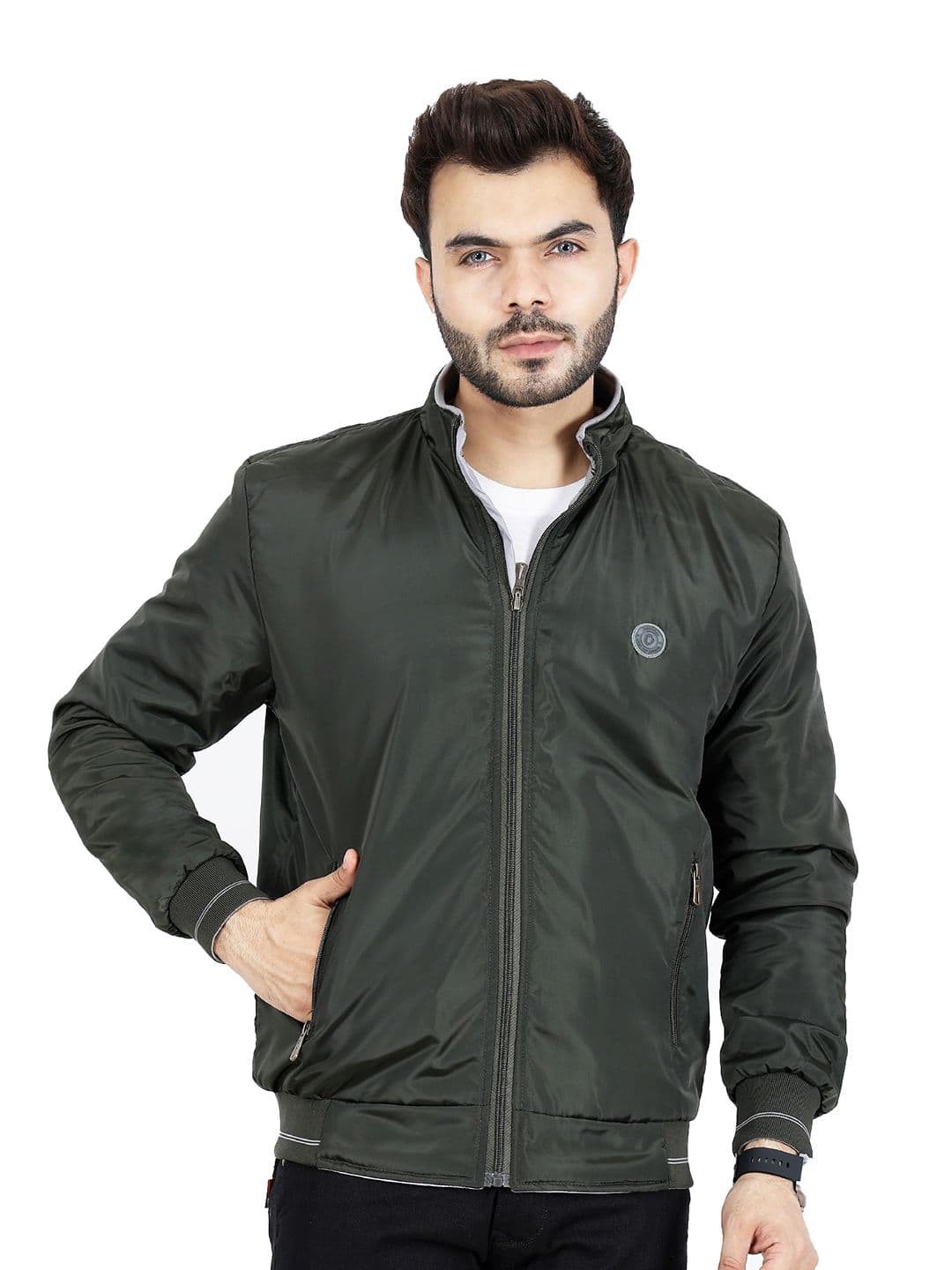 Dollar Men Lightweight Bomber Jacket - view 1