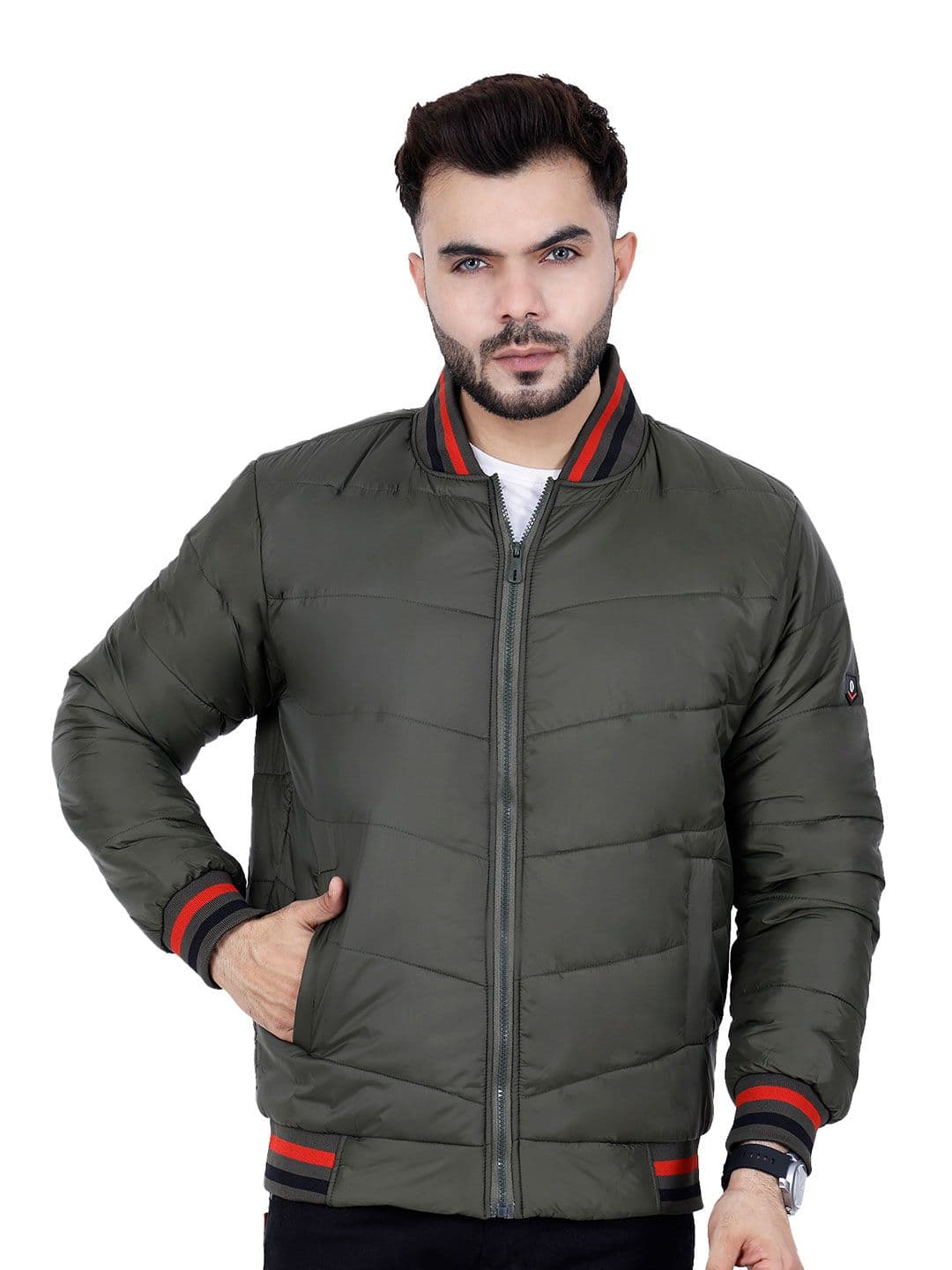 Dollar Men Lightweight Bomber Jacket - view 1