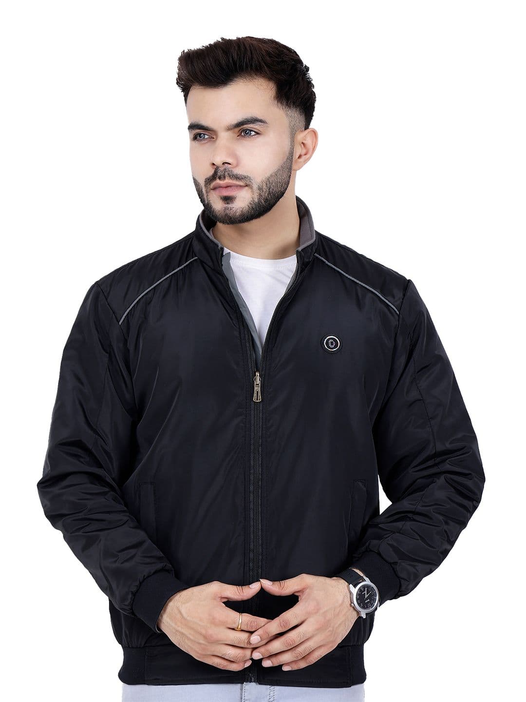 Dollar Men Lightweight Bomber Jacket - view 1