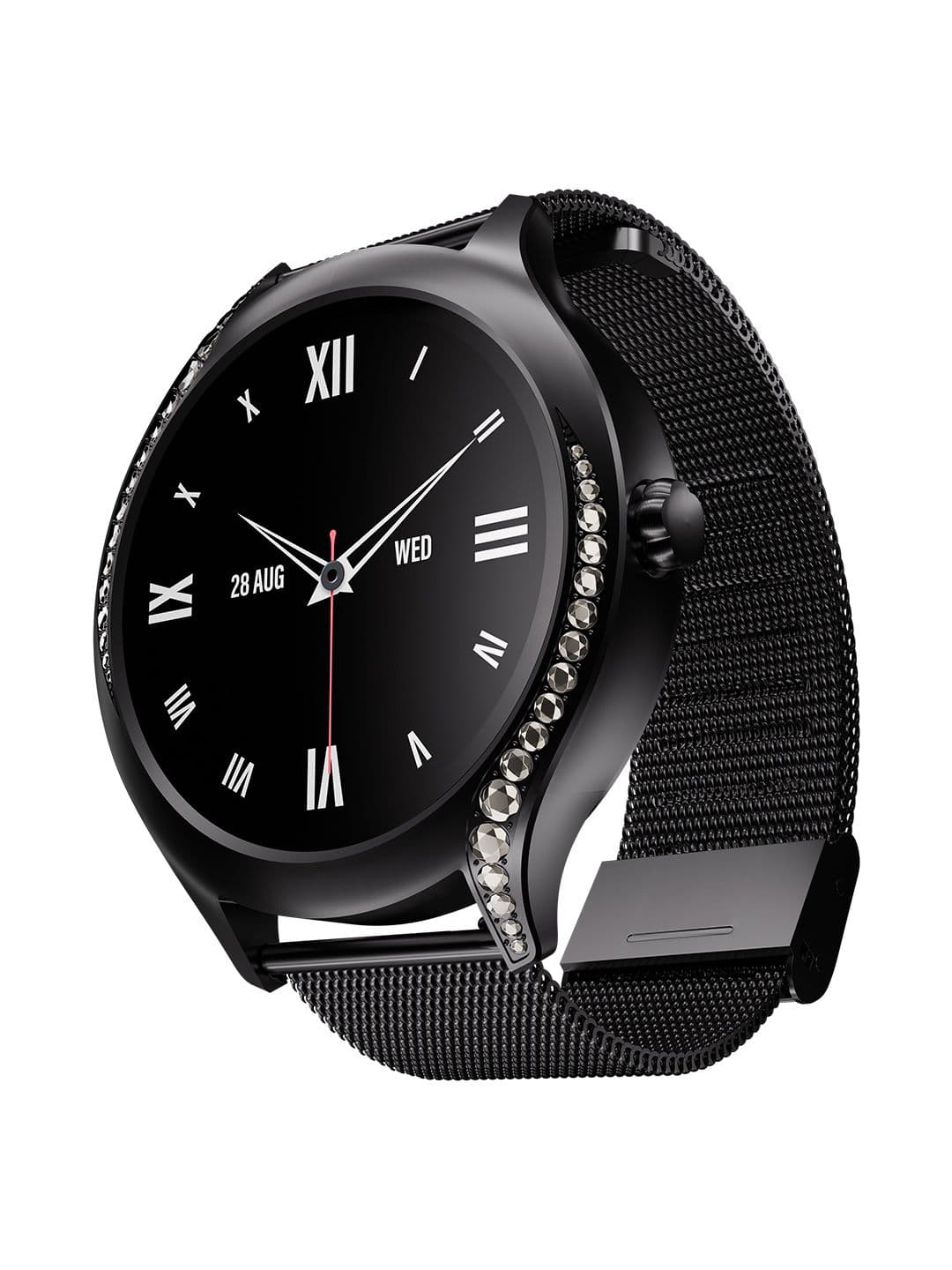 boAt Enigma Gem Women's Luxury SmartWatch 1.19\" AMOLED Display Emergency SOS Location Sharing