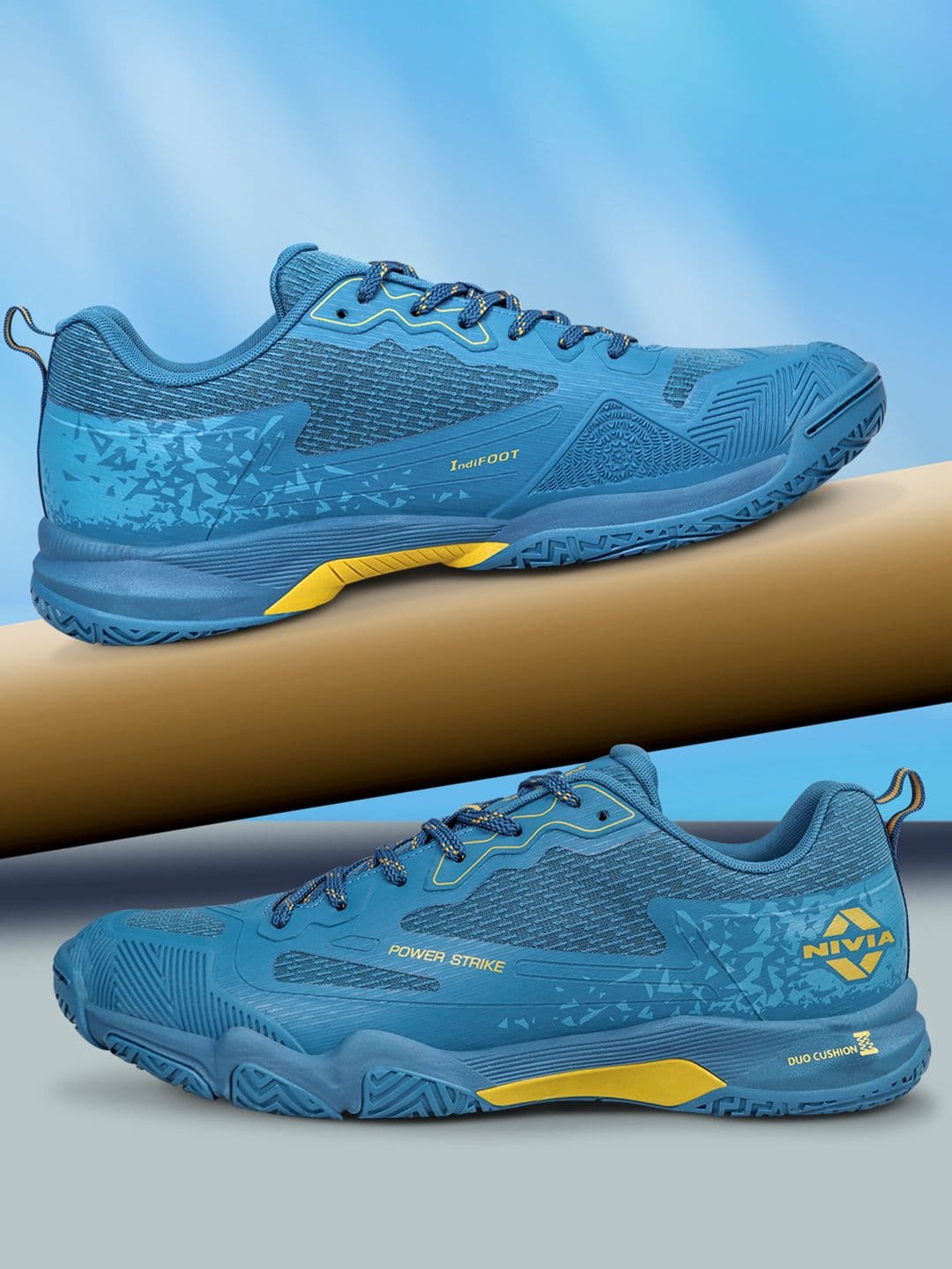 NIVIA Powerstrike 4.0 with Non-Marking Sole and Mesh Upper for Indoor Outdoor Court - view 1