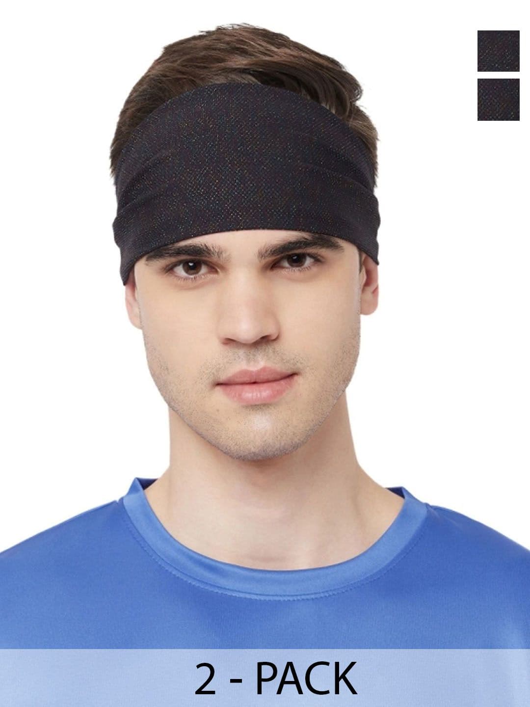 Fabme Pack Of 2 Men Bandana Headband - view 1
