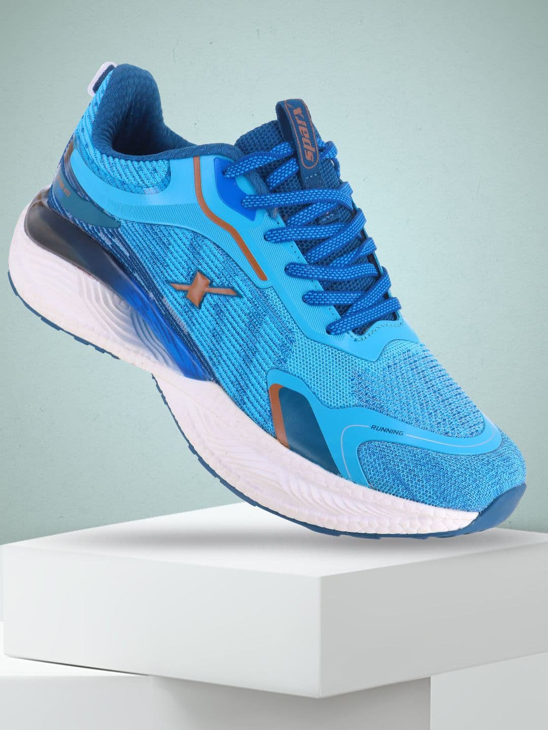 Sparx Men Mesh Lace-up Sports Shoes - view 1