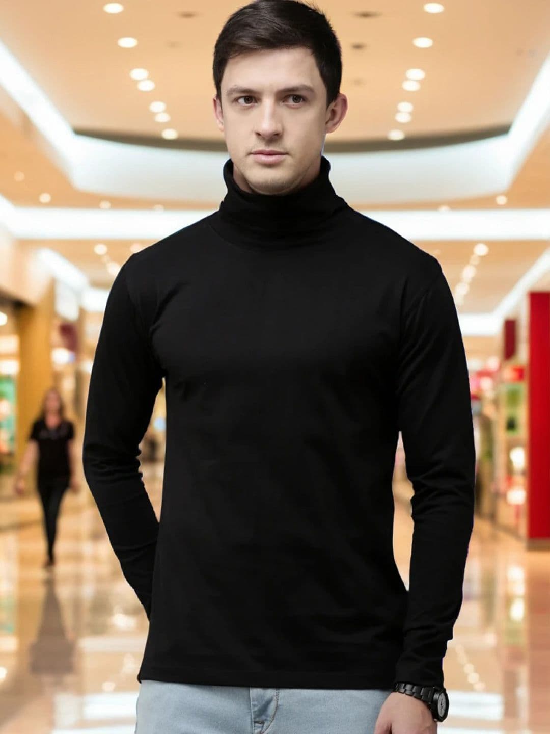 Kryptic Men High Neck T-shirt - view 1